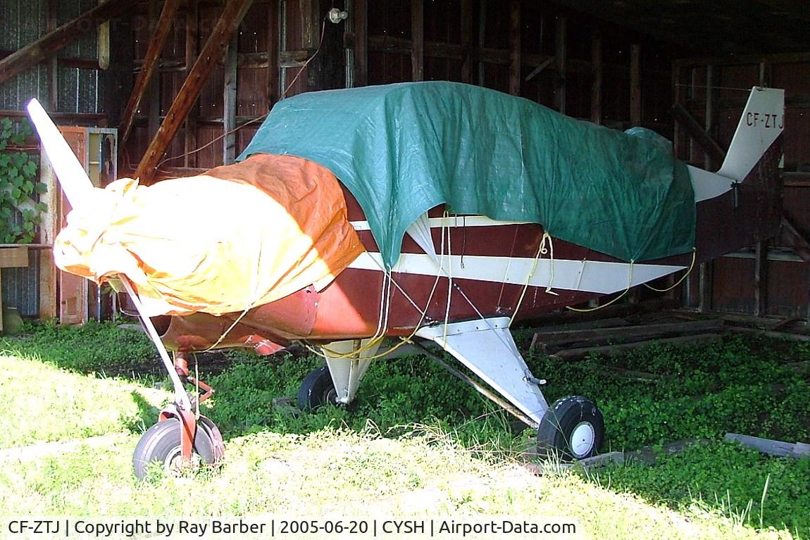 CF-ZTJ, 1957 Piper PA-22-150 C/N 22-5404, CF-ZTJ   Piper PA-22-150 Tri-Pacer [22-5404] Smith Falls~C 20/06/2005. Dismantled.