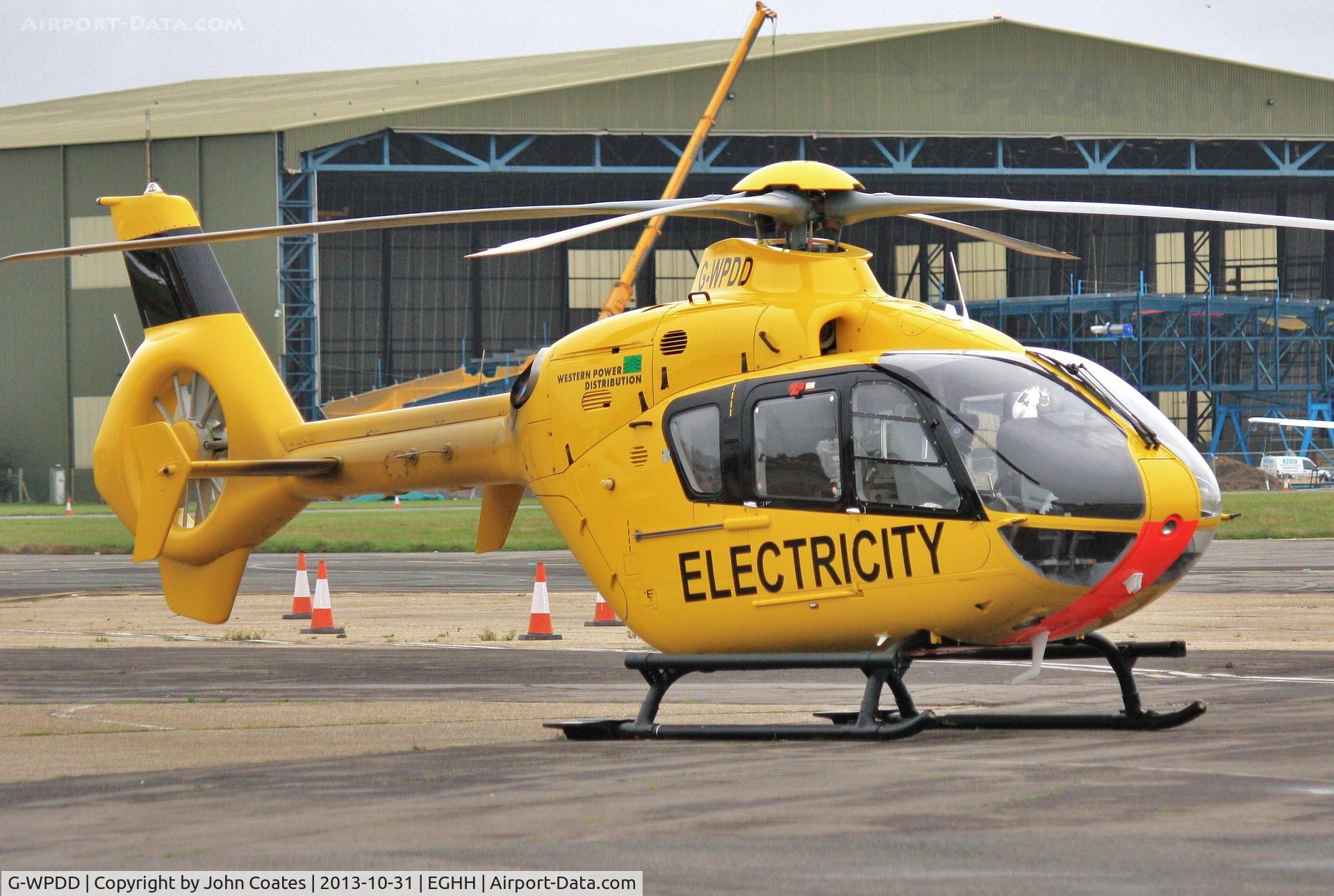 G-WPDD, 1999 Eurocopter EC-135P-1 C/N 0071, Visiting Bth Handling