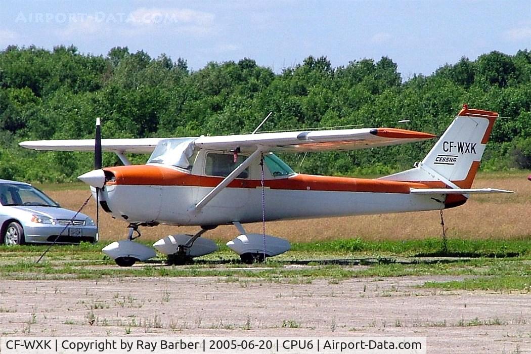 CF-WXK, 1967 Cessna 150H C/N 15068009, Cessna 150H [150-68009] Tyendinaga-Mohawk~C 20/06/2005
