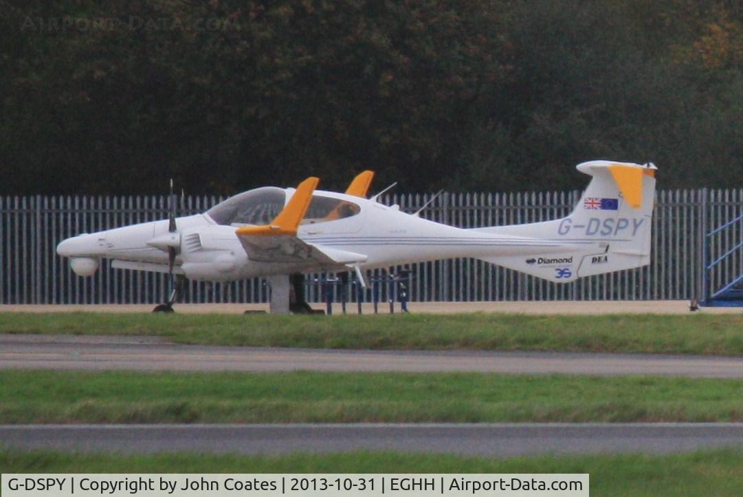 G-DSPY, 2008 Diamond DA-42MPP Guardian Twin Star C/N 42-M011, Parked at Cobham