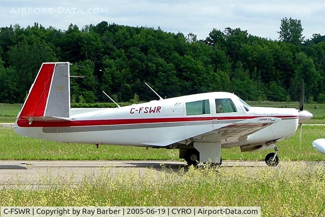 C-FSWR, 1965 Mooney M20E C/N 820, Mooney M.20E Super 21 [820] Rockcliffe~C 19/06/2005