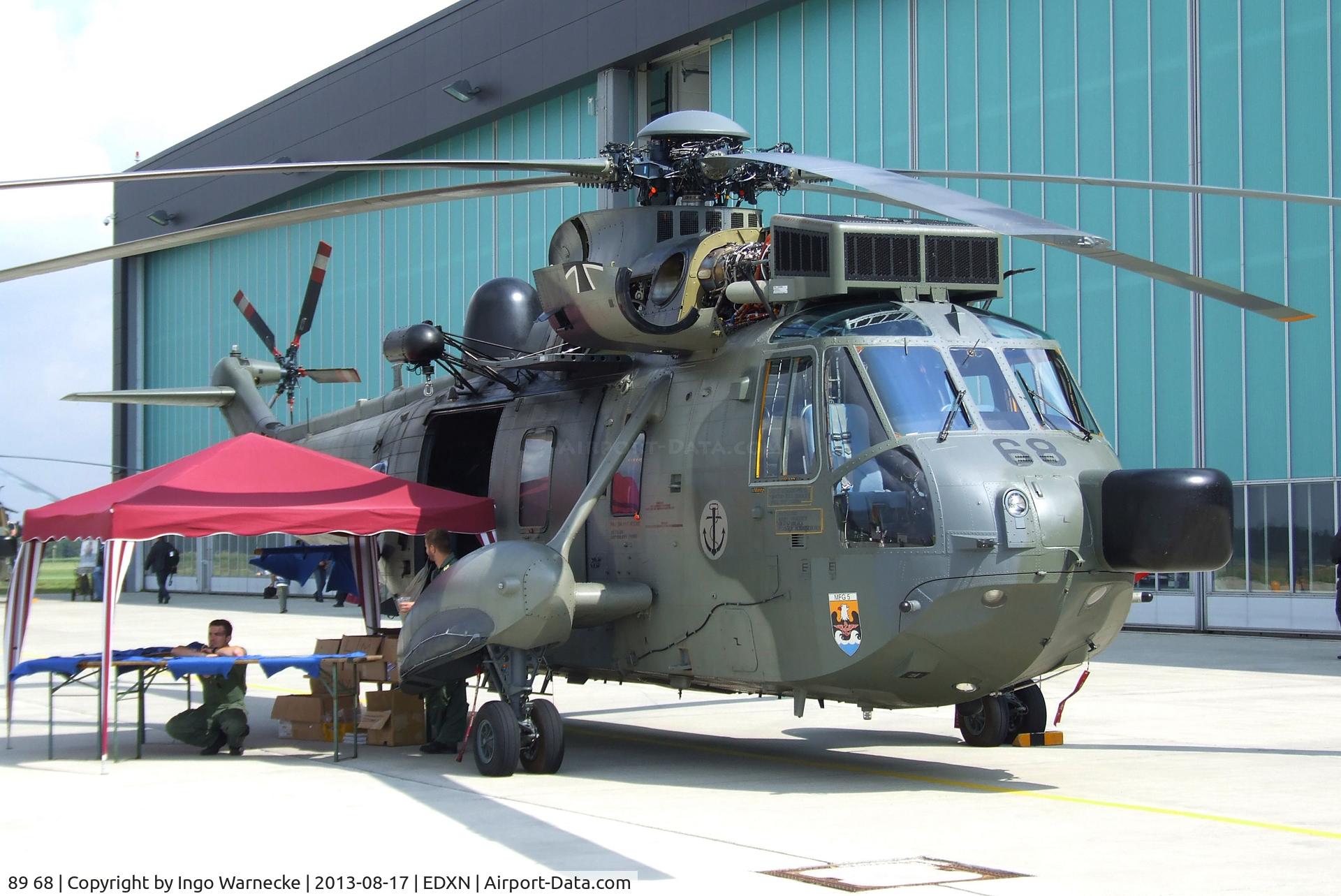 89 68, Westland Sea King Mk.41 C/N WA772, Westland Sea King Mk.41 of the German Navy (Marineflieger) at the Spottersday of the Nordholz Airday 2013 celebrationg 100 Years of German Naval Aviation at Nordholz Naval Aviation Base