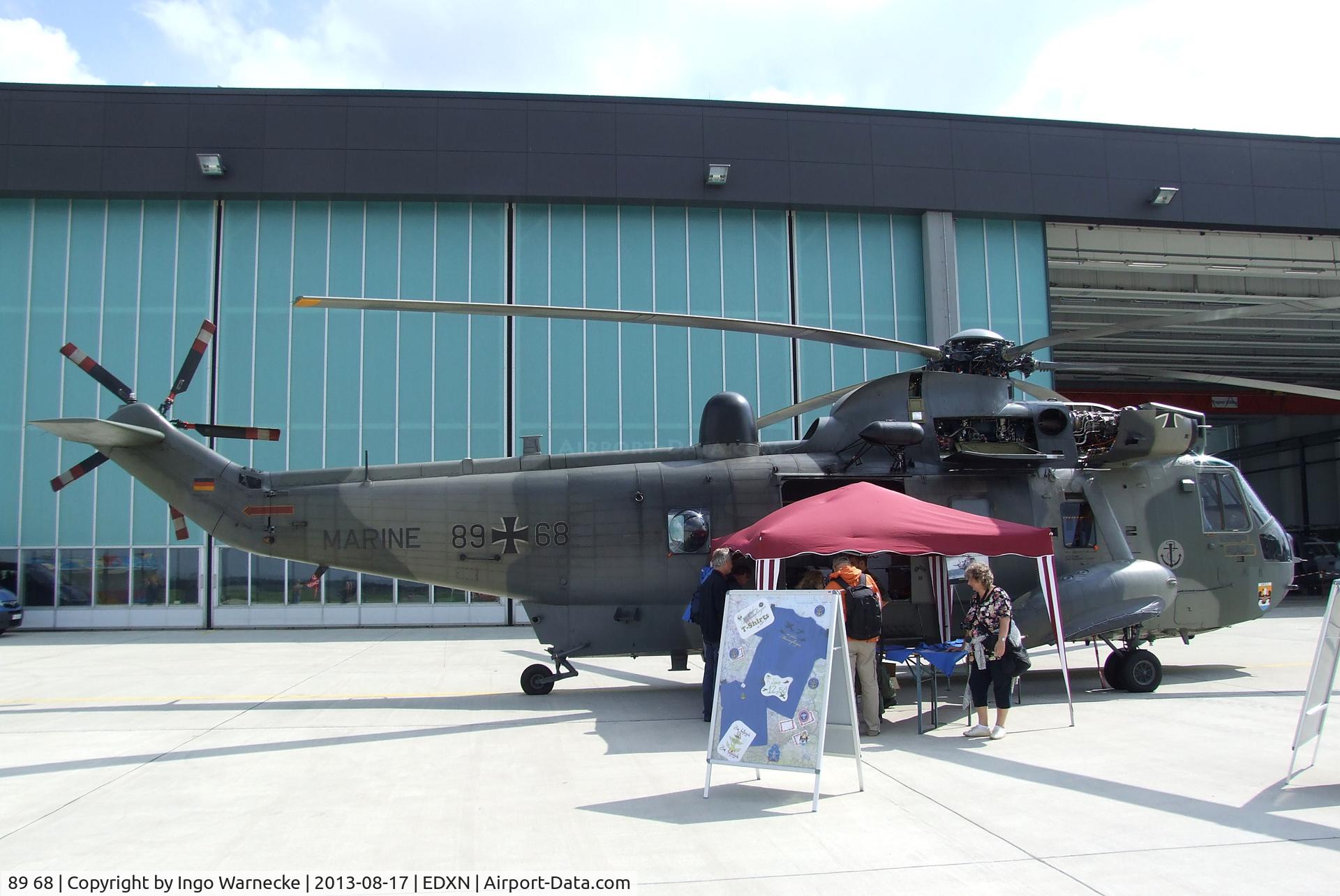 89 68, Westland Sea King Mk.41 C/N WA772, Westland Sea King Mk.41 of the German Navy (Marineflieger) at the Spottersday of the Nordholz Airday 2013 celebrationg 100 Years of German Naval Aviation at Nordholz Naval Aviation Base