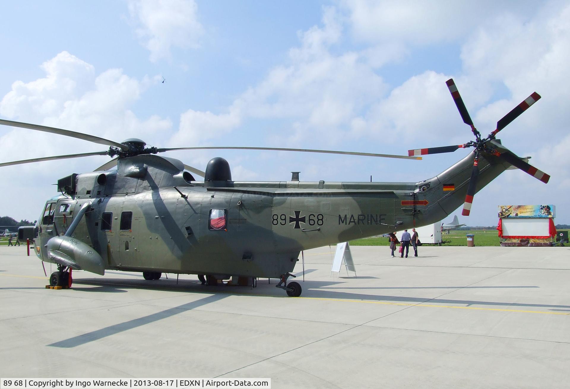 89 68, Westland Sea King Mk.41 C/N WA772, Westland Sea King Mk.41 of the German Navy (Marineflieger) at the Spottersday of the Nordholz Airday 2013 celebrationg 100 Years of German Naval Aviation at Nordholz Naval Aviation Base