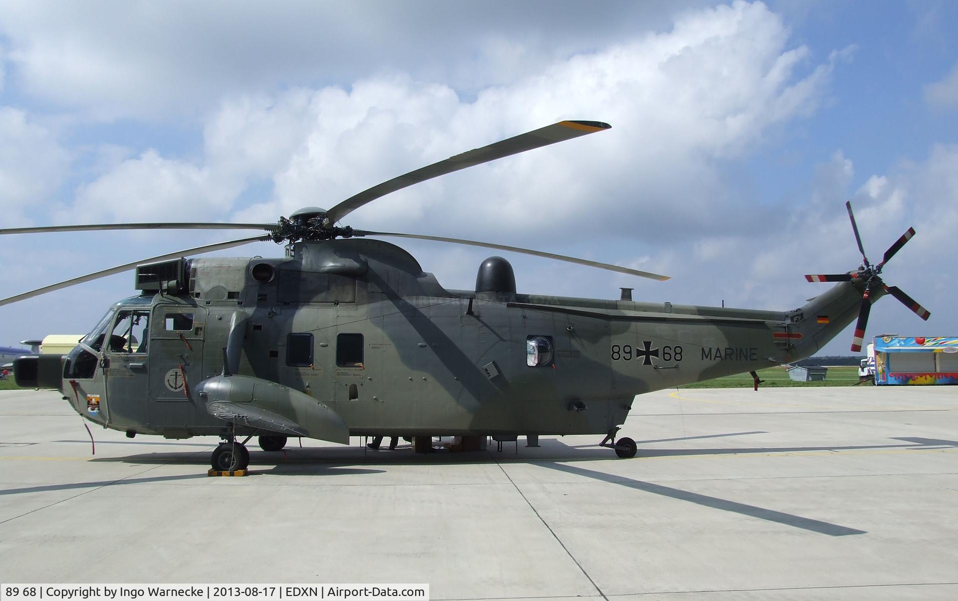89 68, Westland Sea King Mk.41 C/N WA772, Westland Sea King Mk.41 of the German Navy (Marineflieger) at the Spottersday of the Nordholz Airday 2013 celebrationg 100 Years of German Naval Aviation at Nordholz Naval Aviation Base
