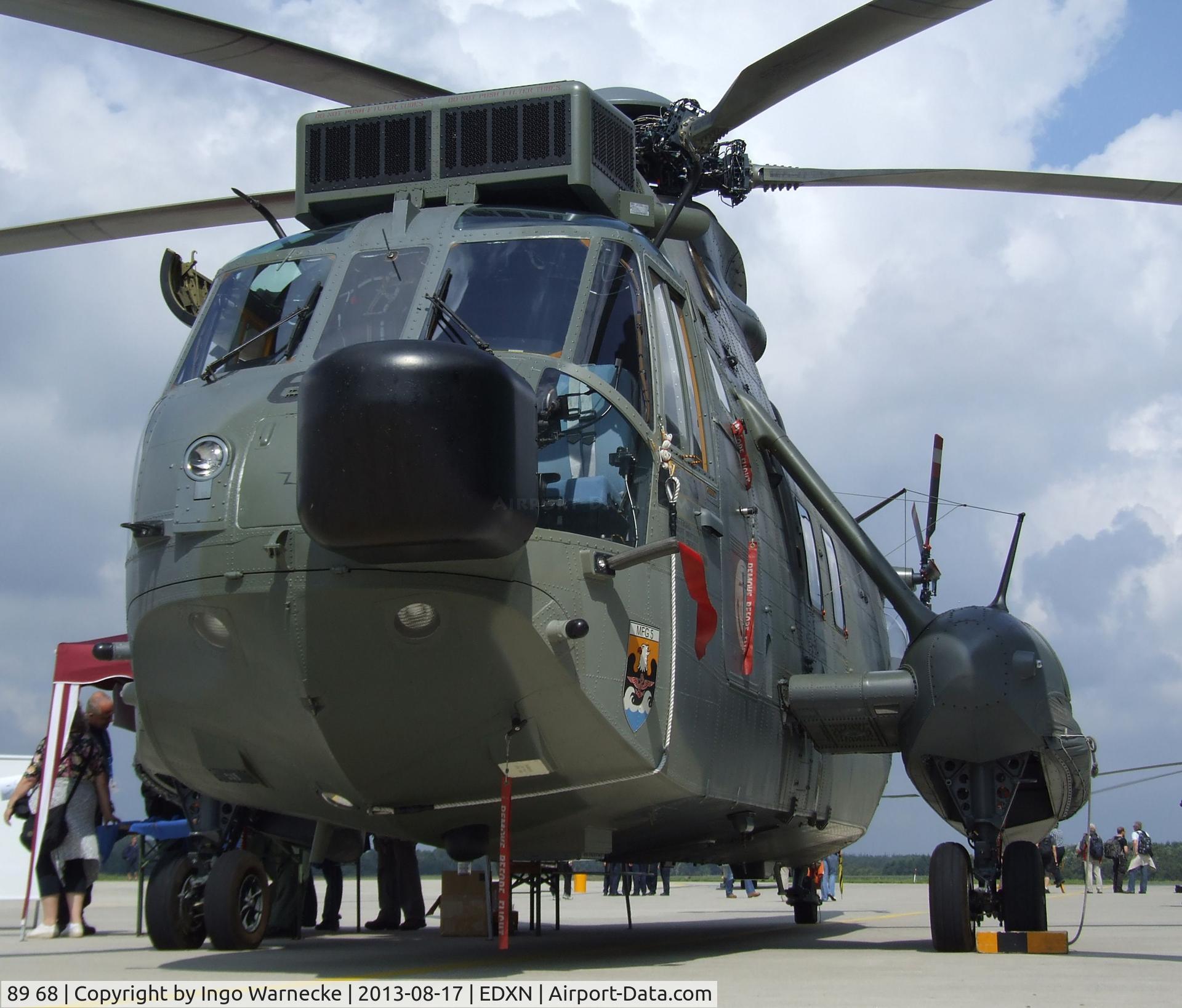 89 68, Westland Sea King Mk.41 C/N WA772, Westland Sea King Mk.41 of the German Navy (Marineflieger) at the Spottersday of the Nordholz Airday 2013 celebrationg 100 Years of German Naval Aviation at Nordholz Naval Aviation Base