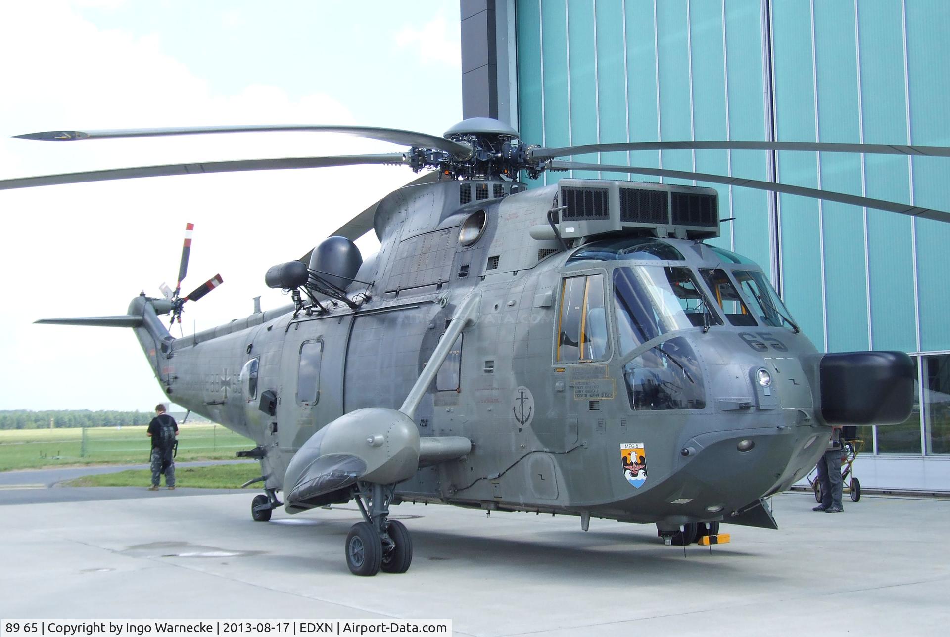 89 65, Westland Sea King Mk.41 C/N WA769/97, Westland Sea King Mk.41 of the German Navy (Marineflieger) at the Spottersday of the Nordholz Airday 2013 celebrationg 100 Years of German Naval Aviation at Nordholz Naval Aviation Base