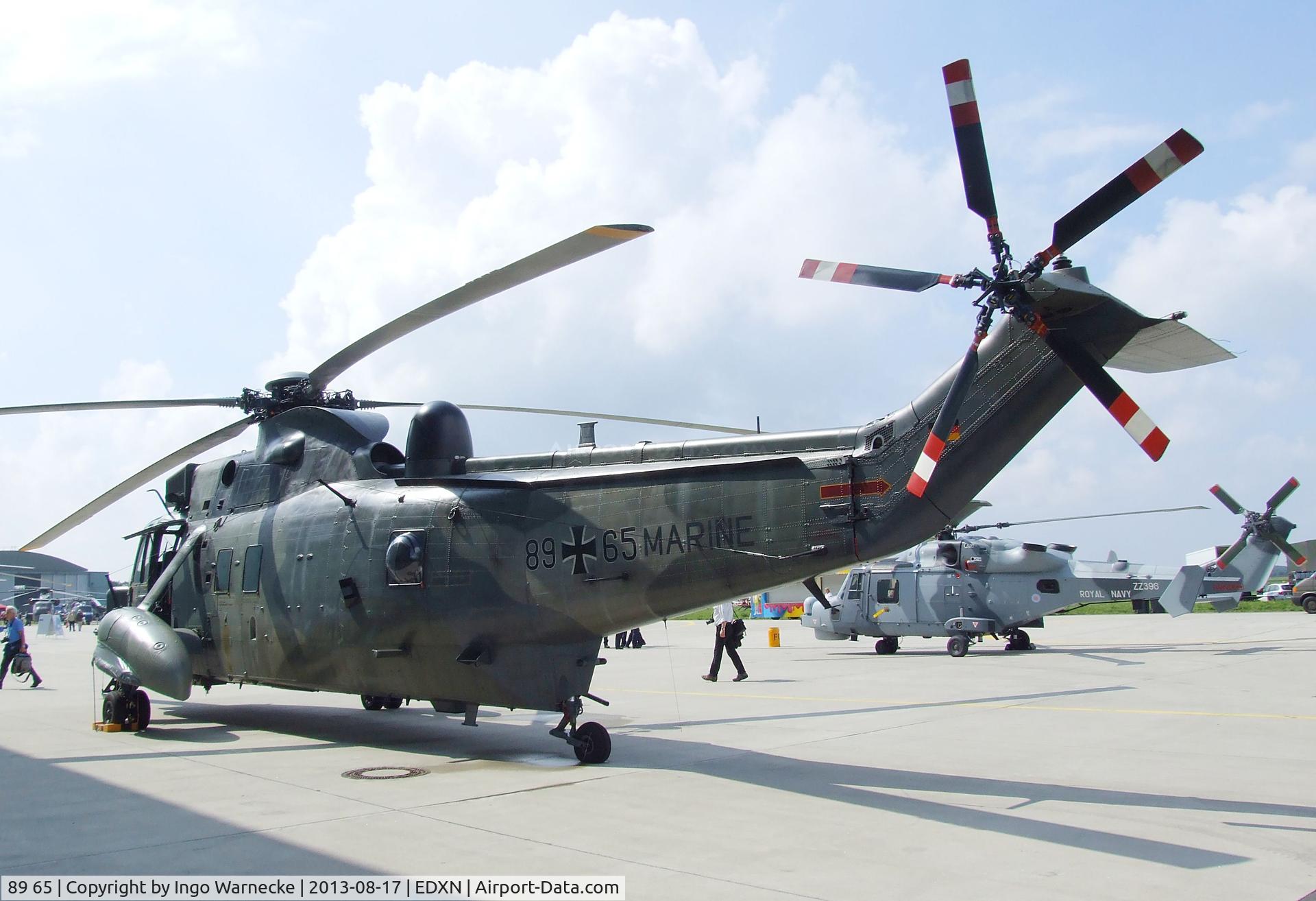 89 65, Westland Sea King Mk.41 C/N WA769/97, Westland Sea King Mk.41 of the German Navy (Marineflieger) at the Spottersday of the Nordholz Airday 2013 celebrationg 100 Years of German Naval Aviation at Nordholz Naval Aviation Base