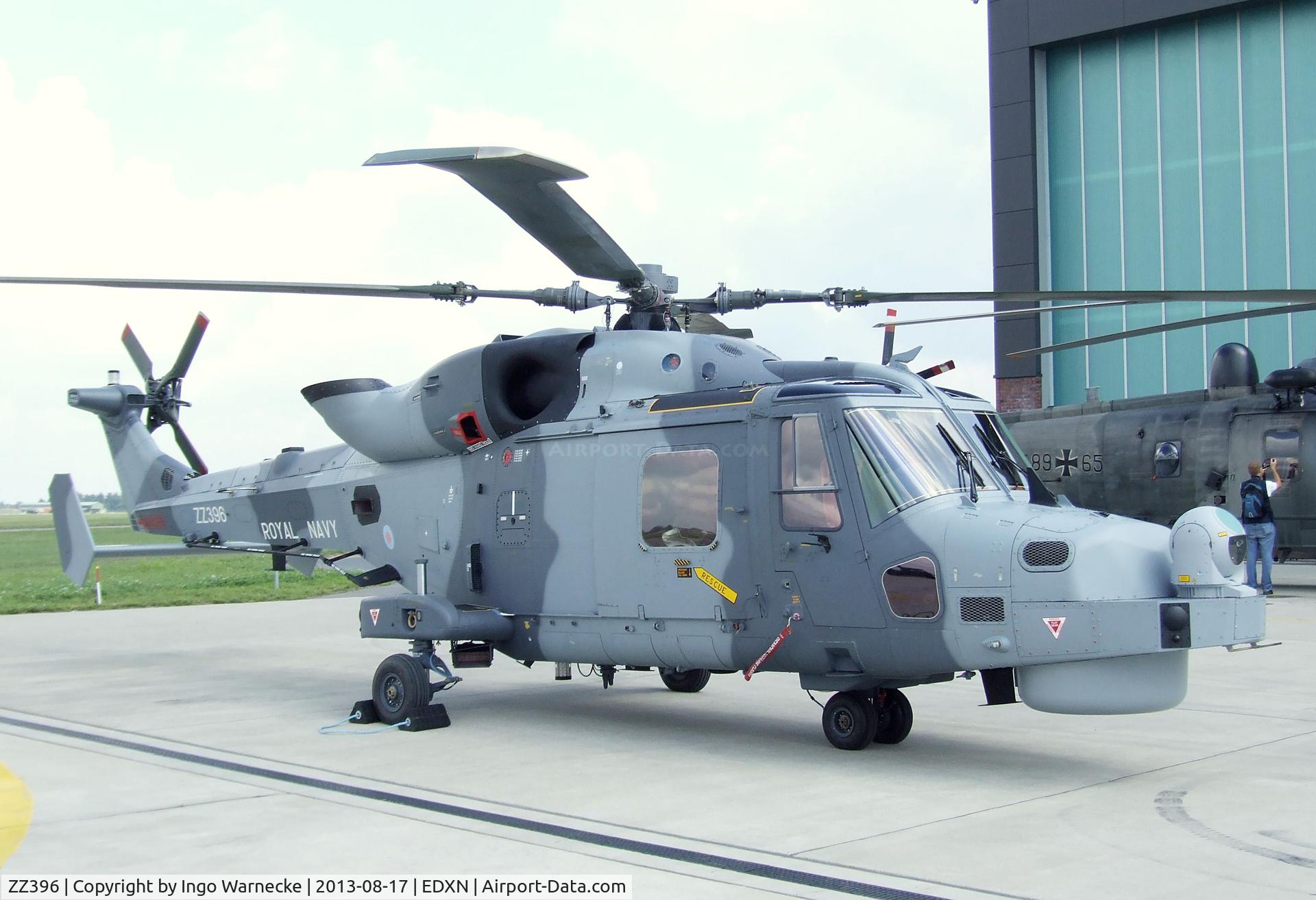 ZZ396, 2012 AgustaWestland AW-159 Wildcat HMA.2 C/N 481, AgustaWestland AW159 Lynx Wildcat HMA2 of the Royal Navy at the Spottersday of the Nordholz Airday 2013 celebrationg 100 Years of German Naval Aviation at Nordholz Naval Aviation Base