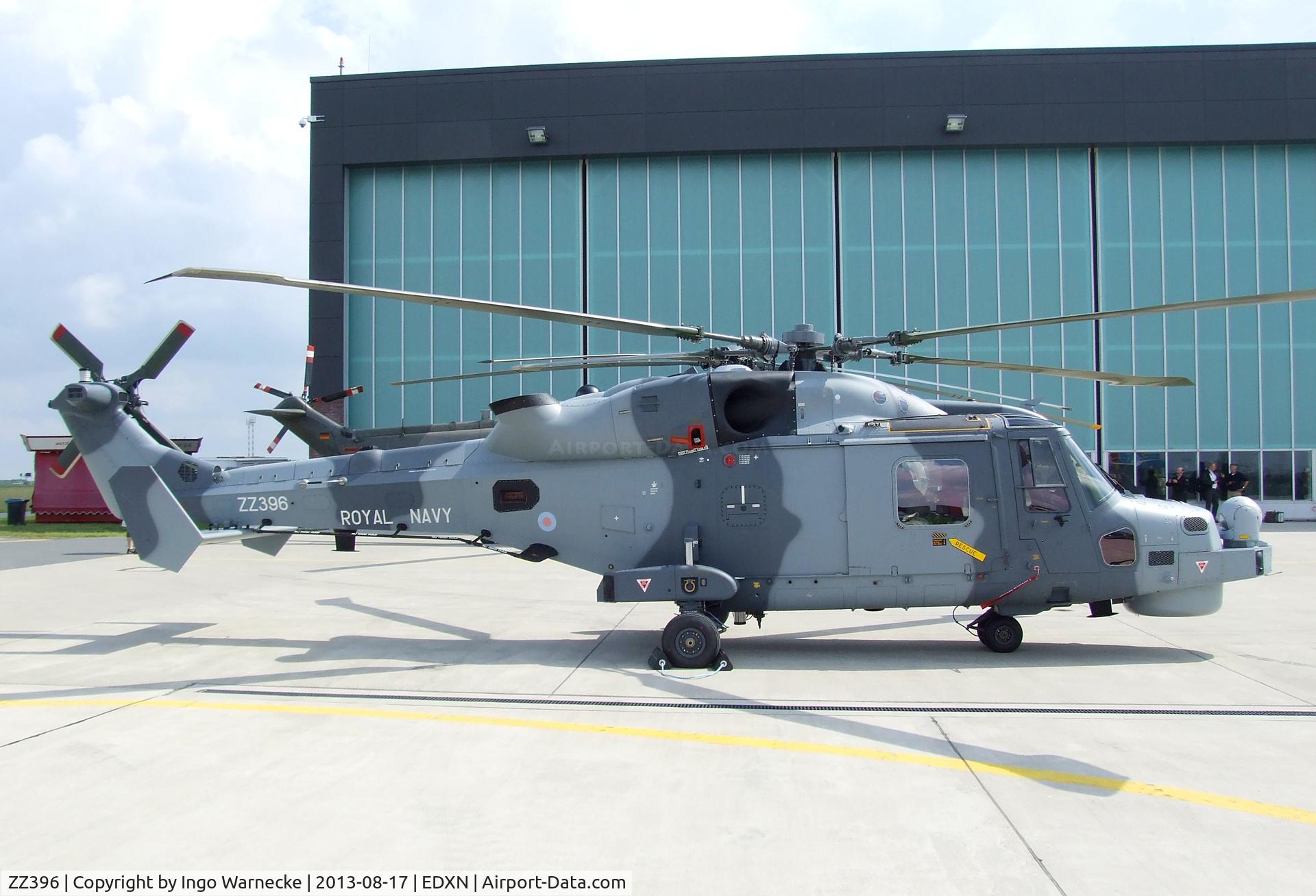 ZZ396, 2012 AgustaWestland AW-159 Wildcat HMA.2 C/N 481, AgustaWestland AW159 Lynx Wildcat HMA2 of the Royal Navy at the Spottersday of the Nordholz Airday 2013 celebrationg 100 Years of German Naval Aviation at Nordholz Naval Aviation Base