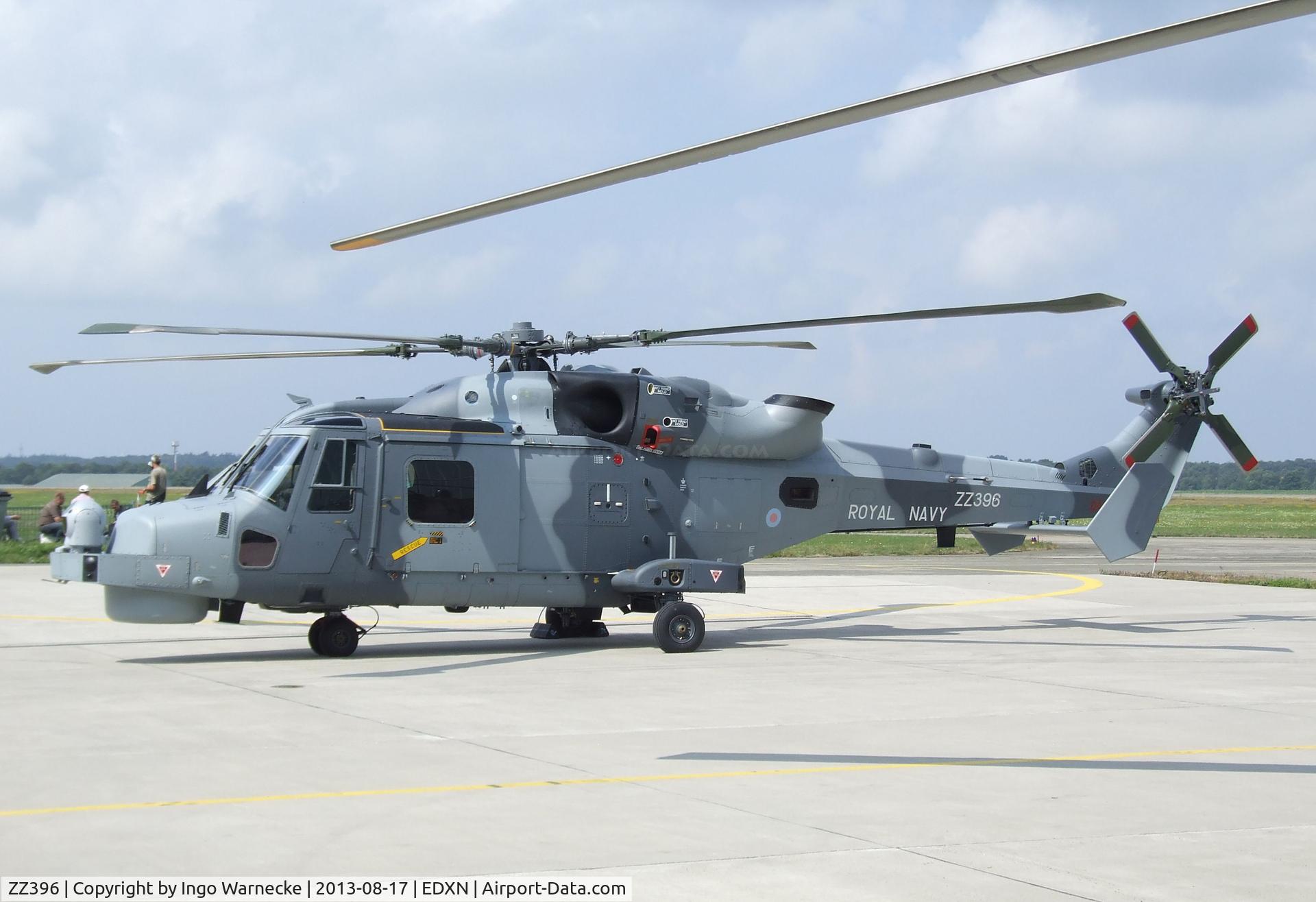 ZZ396, 2012 AgustaWestland AW-159 Wildcat HMA.2 C/N 481, AgustaWestland AW159 Lynx Wildcat HMA2 of the Royal Navy at the Spottersday of the Nordholz Airday 2013 celebrationg 100 Years of German Naval Aviation at Nordholz Naval Aviation Base