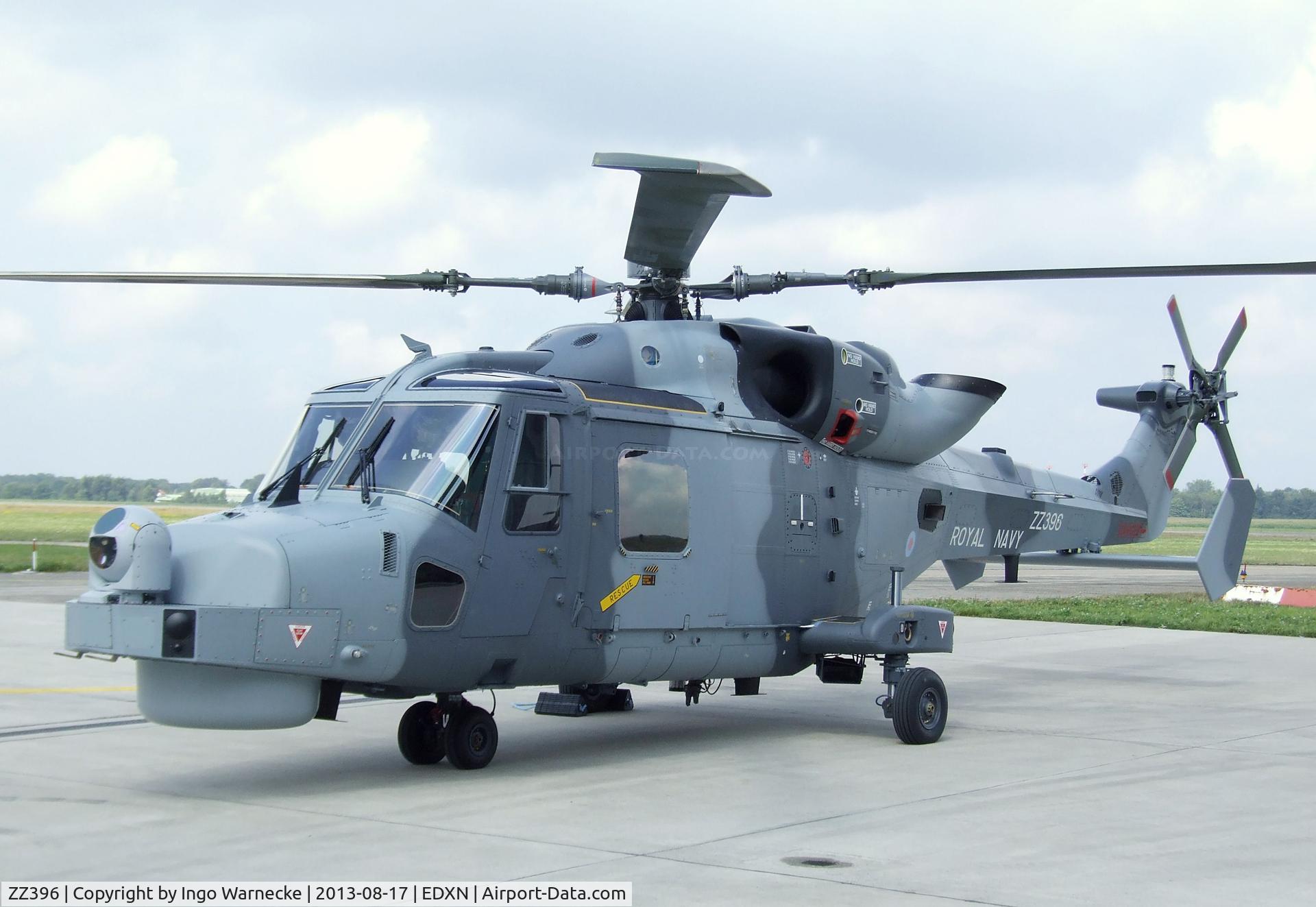 ZZ396, 2012 AgustaWestland AW-159 Wildcat HMA.2 C/N 481, AgustaWestland AW159 Lynx Wildcat HMA2 of the Royal Navy at the Spottersday of the Nordholz Airday 2013 celebrationg 100 Years of German Naval Aviation at Nordholz Naval Aviation Base
