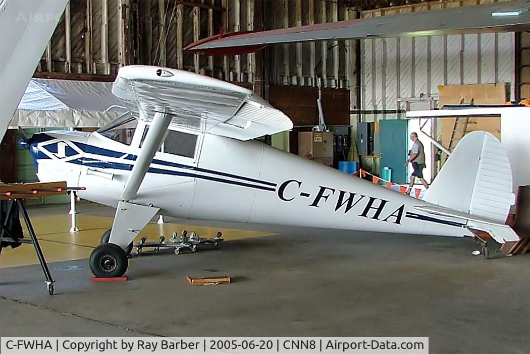 C-FWHA, 1947 Luscombe 8AX C/N 5684X, Luscombe 8A Silvaire [5684] Gananoque~C 20/06/2005