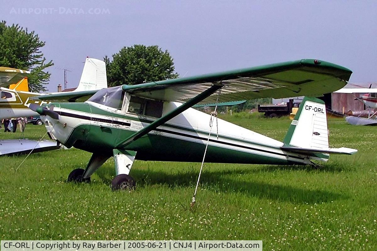 CF-ORL, 1948 Luscombe 8AX C/N 6370X, Luscombe 8A Silvaire [6370] Orillia~C 21/06/2005