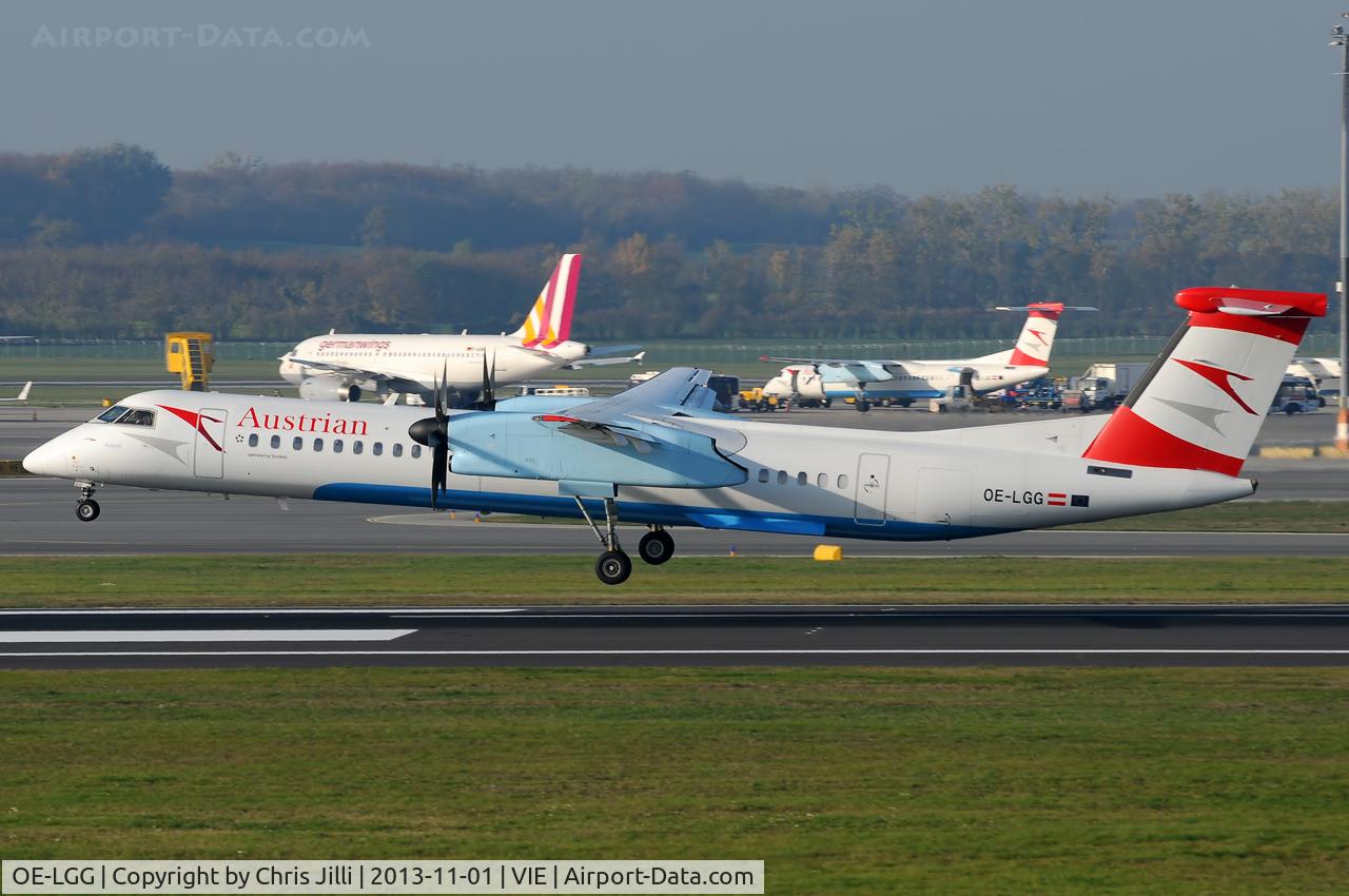 OE-LGG, 2002 De Havilland Canada DHC-8-402Q Dash 8 C/N 4074, Austrian Airlines
