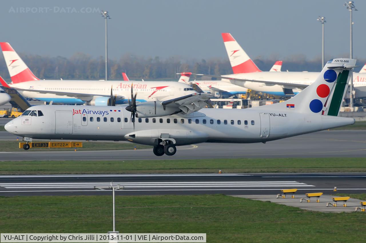 YU-ALT, 1998 ATR 72-500 C/N 555, Air Serbia - JAT Airways