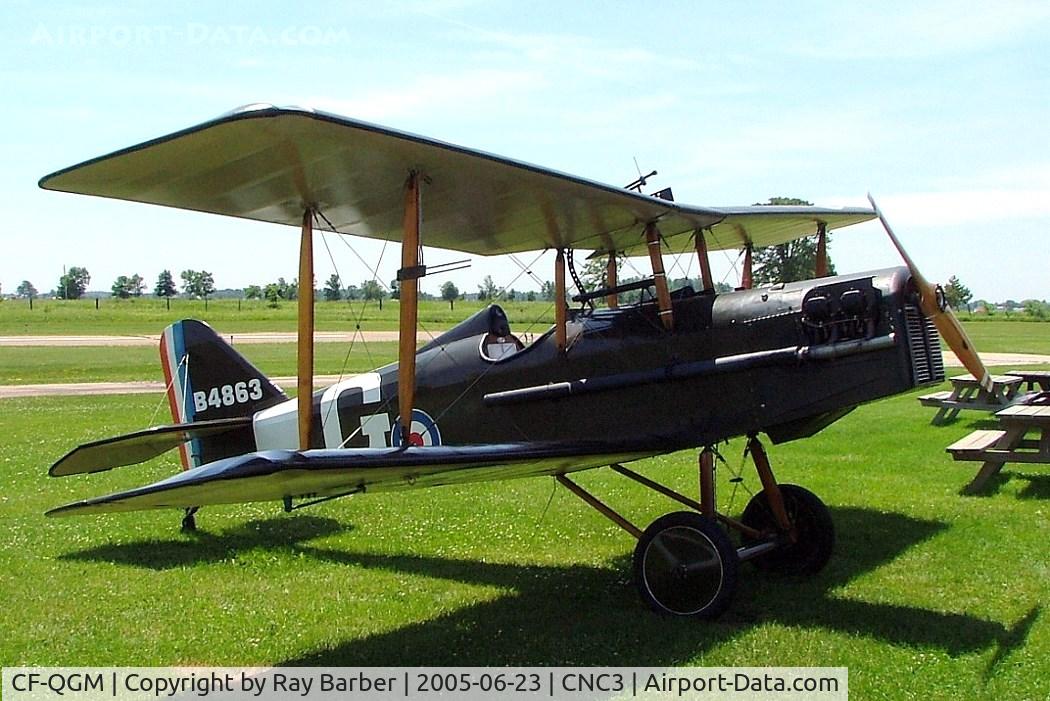 CF-QGM, 1970 Royal Aircraft Factory SE-5A Replica C/N G70 003, Replica Plans SE.5A (replica) [G70-003] Brampton~C 23/06/2005