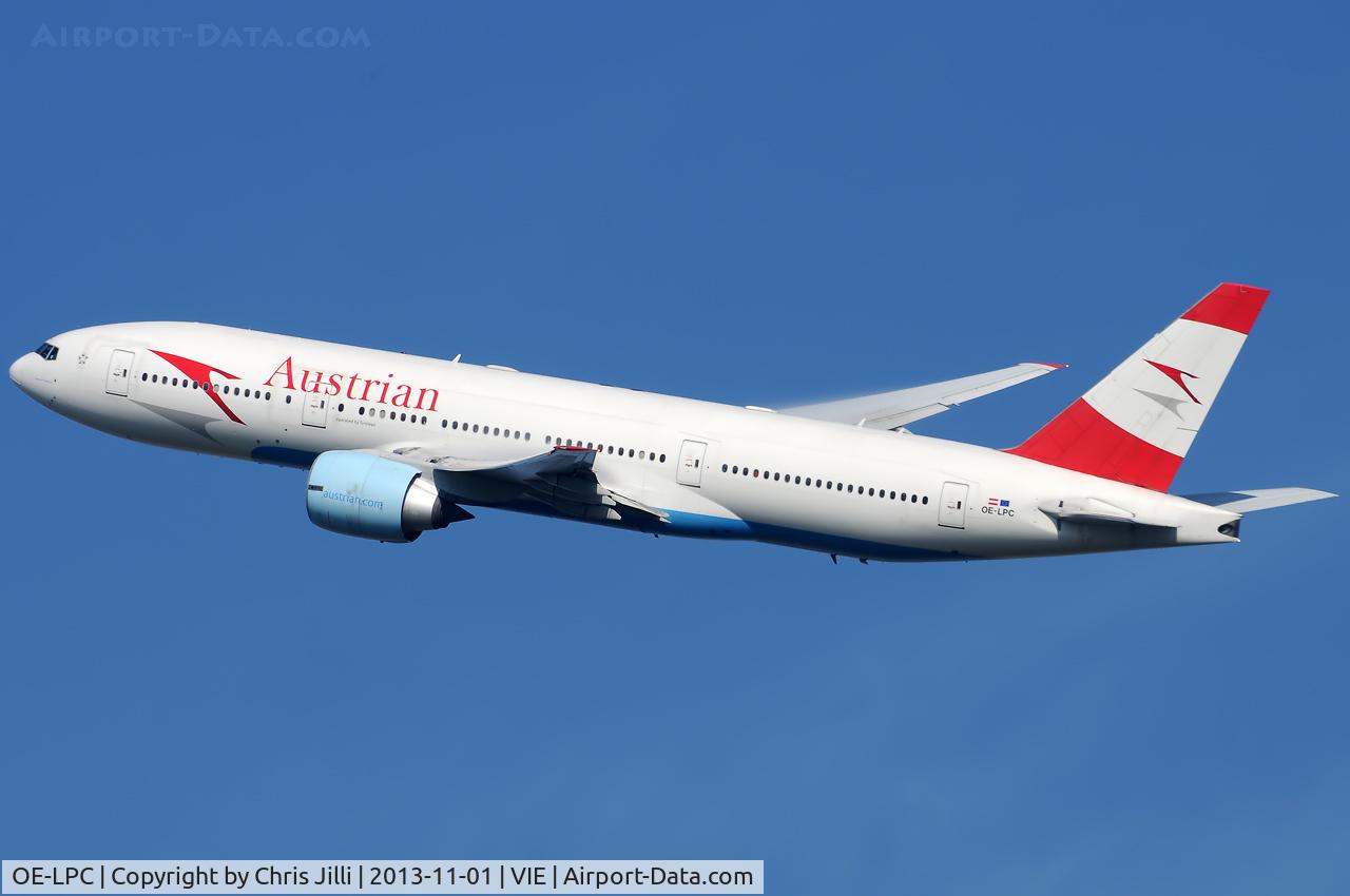 OE-LPC, 2002 Boeing 777-2Z9/ER C/N 29313, Austrian Airlines