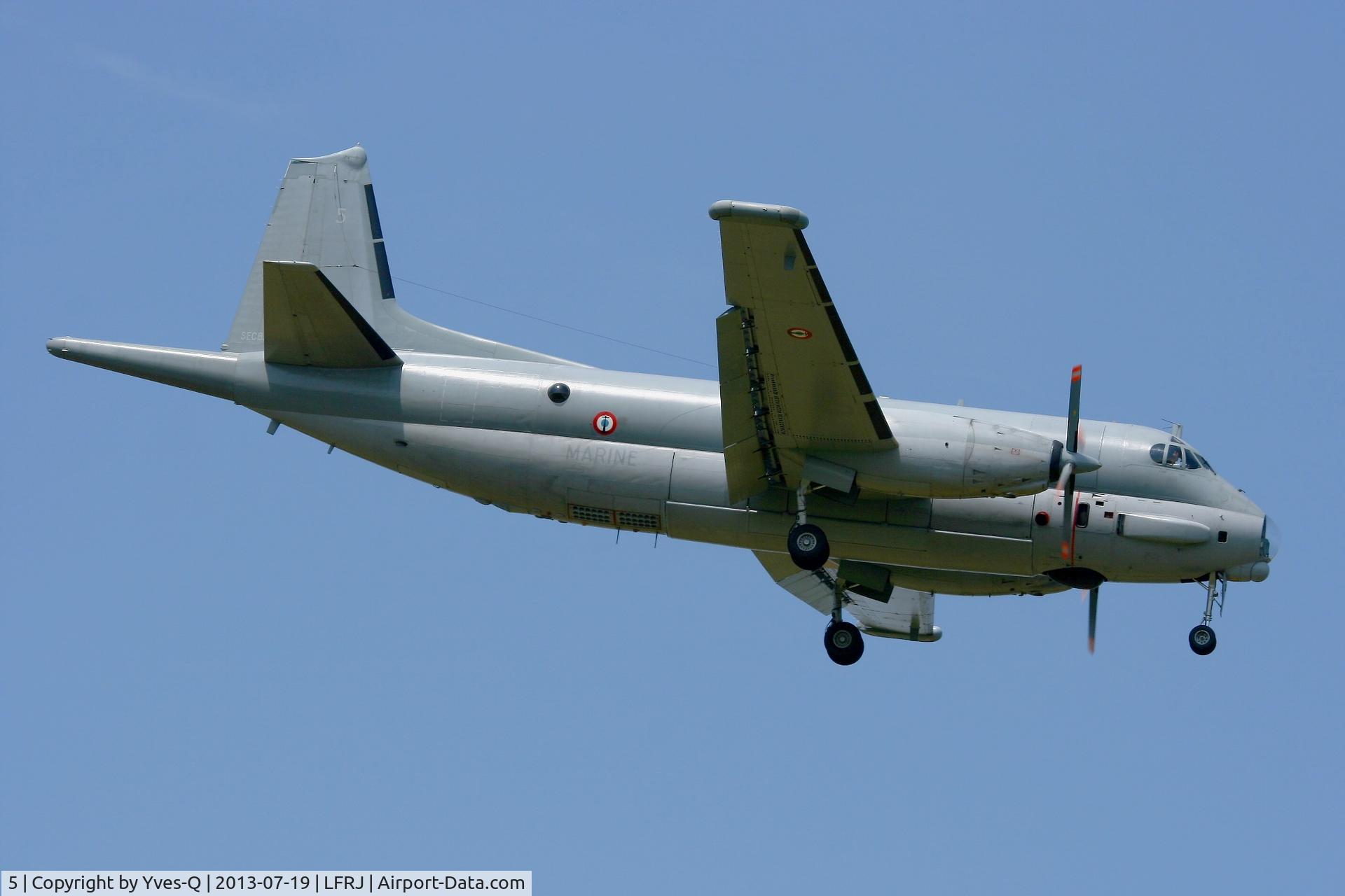 5, Dassault ATL-2 Atlantique 2 C/N 5, French Naval Aviation Dassault-Breguet Atlantique II (ATL-2), Landivisiau Naval Air Base (LFRJ)