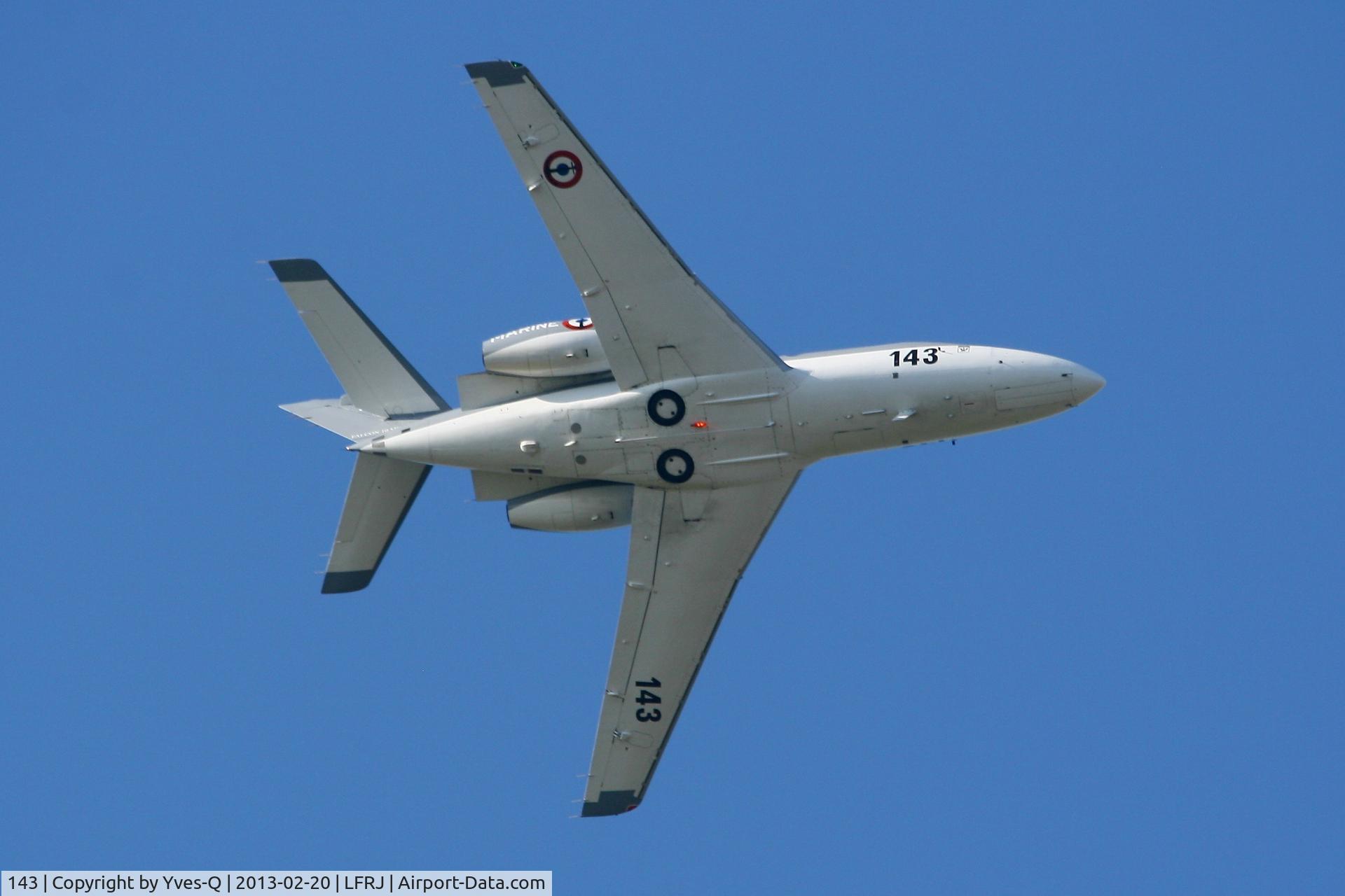143, 1979 Dassault Falcon 10MER C/N 143, French Naval Aviation Dassault Falcon 10MER, Landivisiau Naval Air Base (LFRJ)