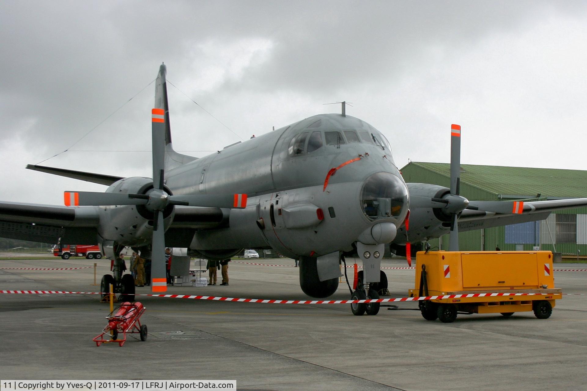 11, Dassault ATL-2 Atlantique 2 C/N 11, French Naval Aviation Breguet Atlantique II (ATL2), Static Display Open Days 2011, Landivisiau Naval Air Base (LFRJ)