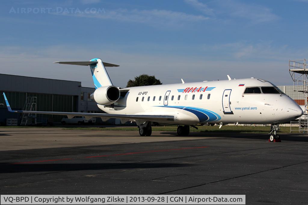 VQ-BPD, 2001 Canadair CRJ-200LR (CL-600-2B19) C/N 7567, visitor