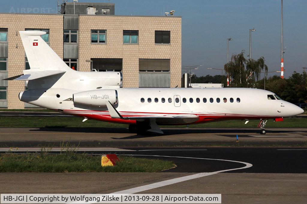 HB-JGI, 2009 Dassault Falcon 7X C/N 067, visitor