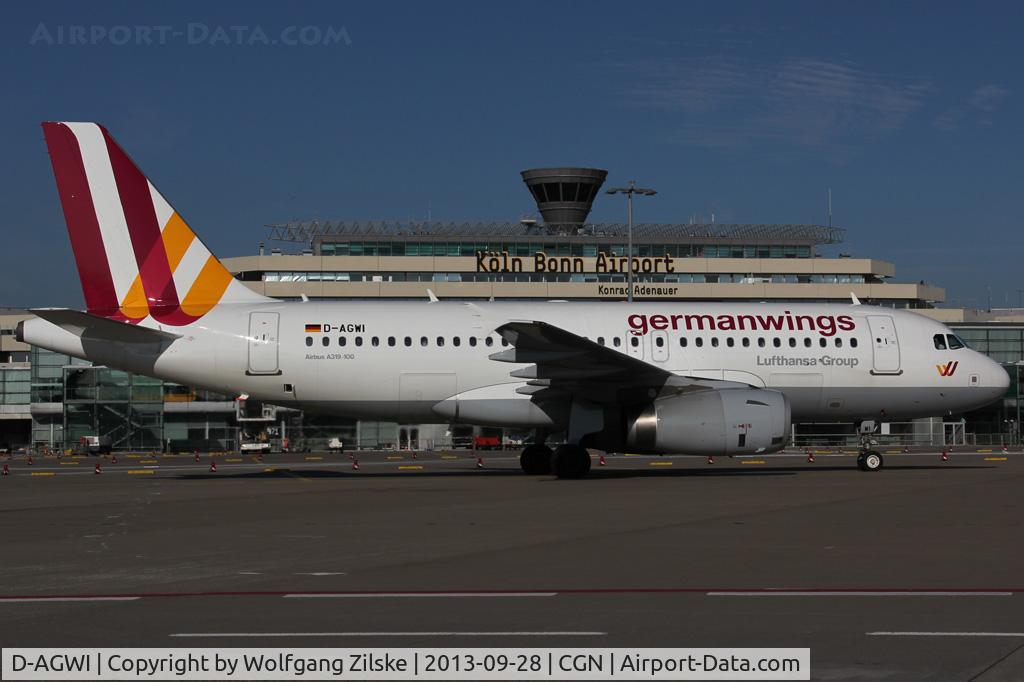 D-AGWI, 2008 Airbus A319-132 C/N 3358, visitor