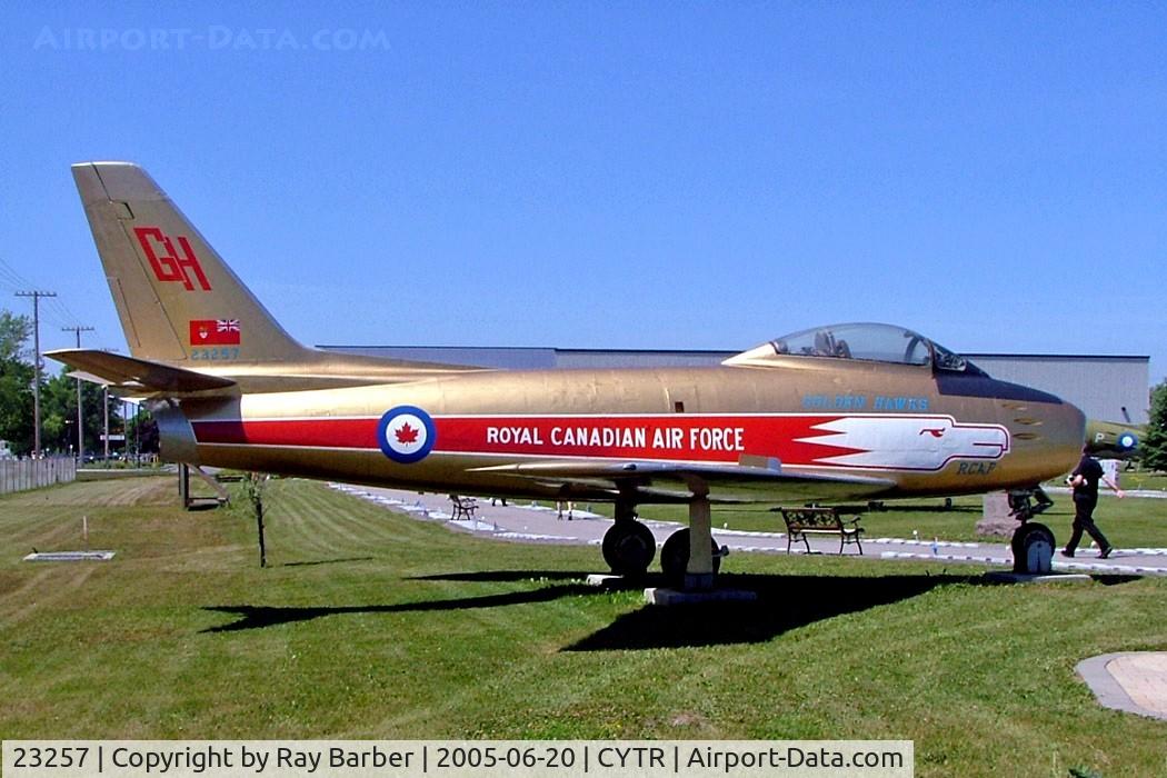23257, Canadair CL-13A Sabre C/N 1047, Canadair CL-13A Sabre Mk.5 [1047] (RCAF) Trenton~C 20/06/2005