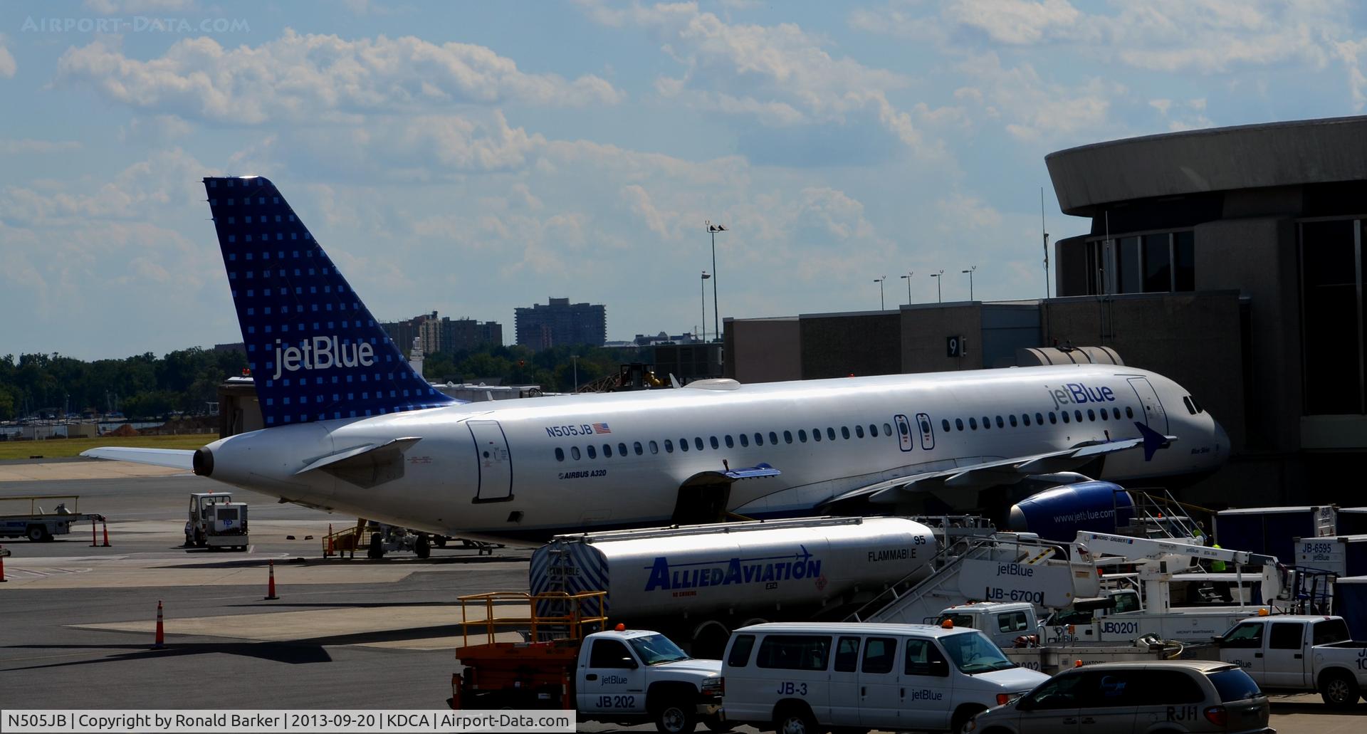 N505JB, 2000 Airbus A320-232 C/N 1173, National