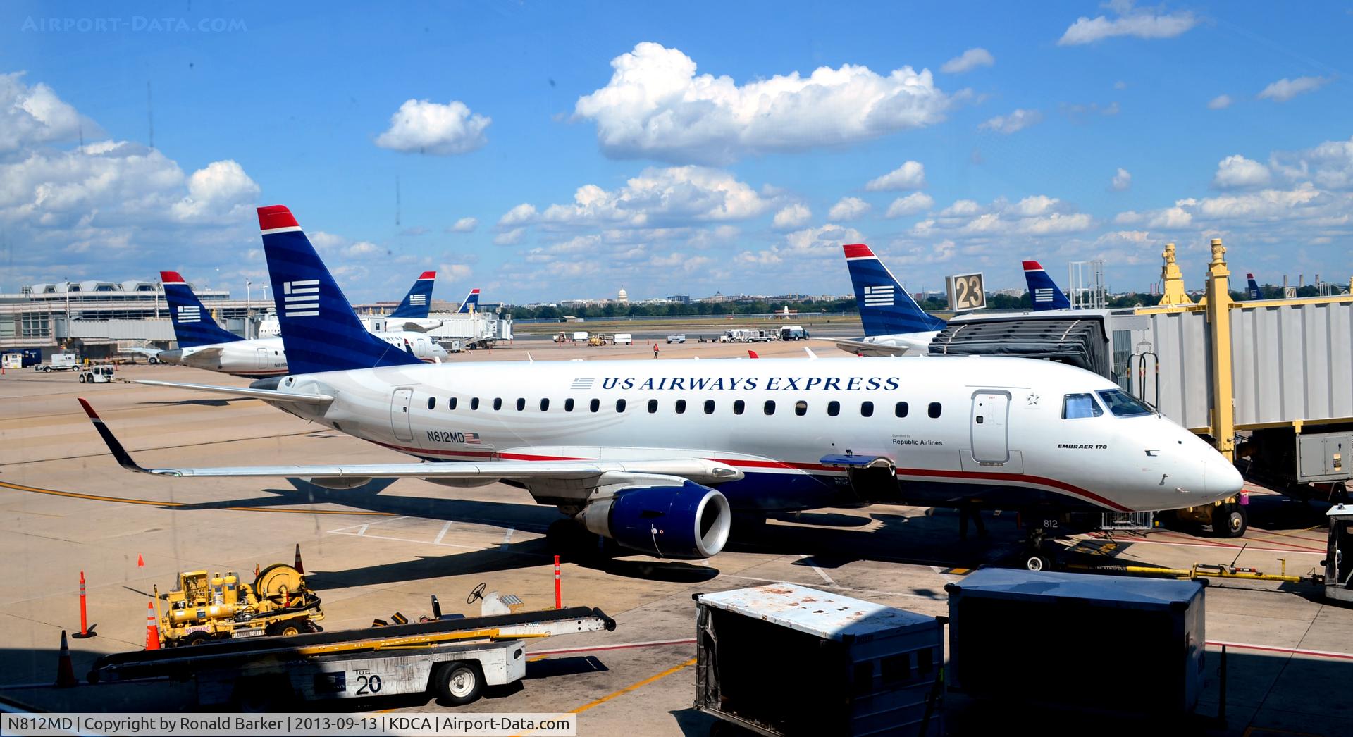 N812MD, 2004 Embraer 170SU (ERJ-170-100SU) C/N 17000030, Gate 23 National