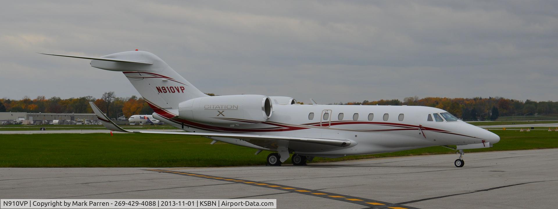 N910VP, 2000 Cessna 750 Citation X C/N 750-0110, South Bend Airport
