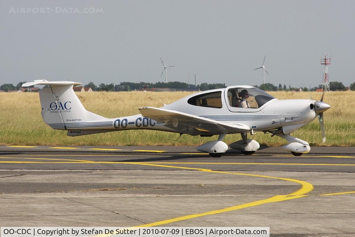 OO-CDC, 2009 Diamond DA-40TDI Diamond Star C/N D4.369, Apron 3.