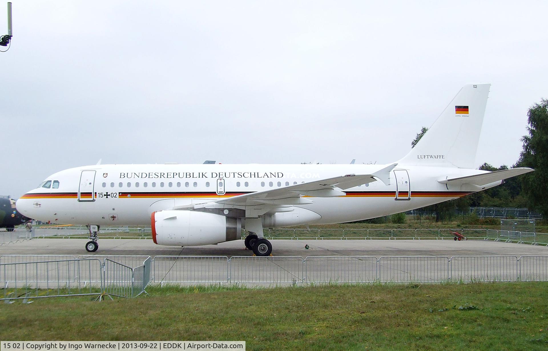 15 02, 2009 Airbus ACJ319 (A319-133/CJ) C/N 4060, Airbus A319-115XCJ of the German Air Force VIP-Wing (Flugbereitschaft) at the DLR 2013 air and space day on the side of Cologne airport