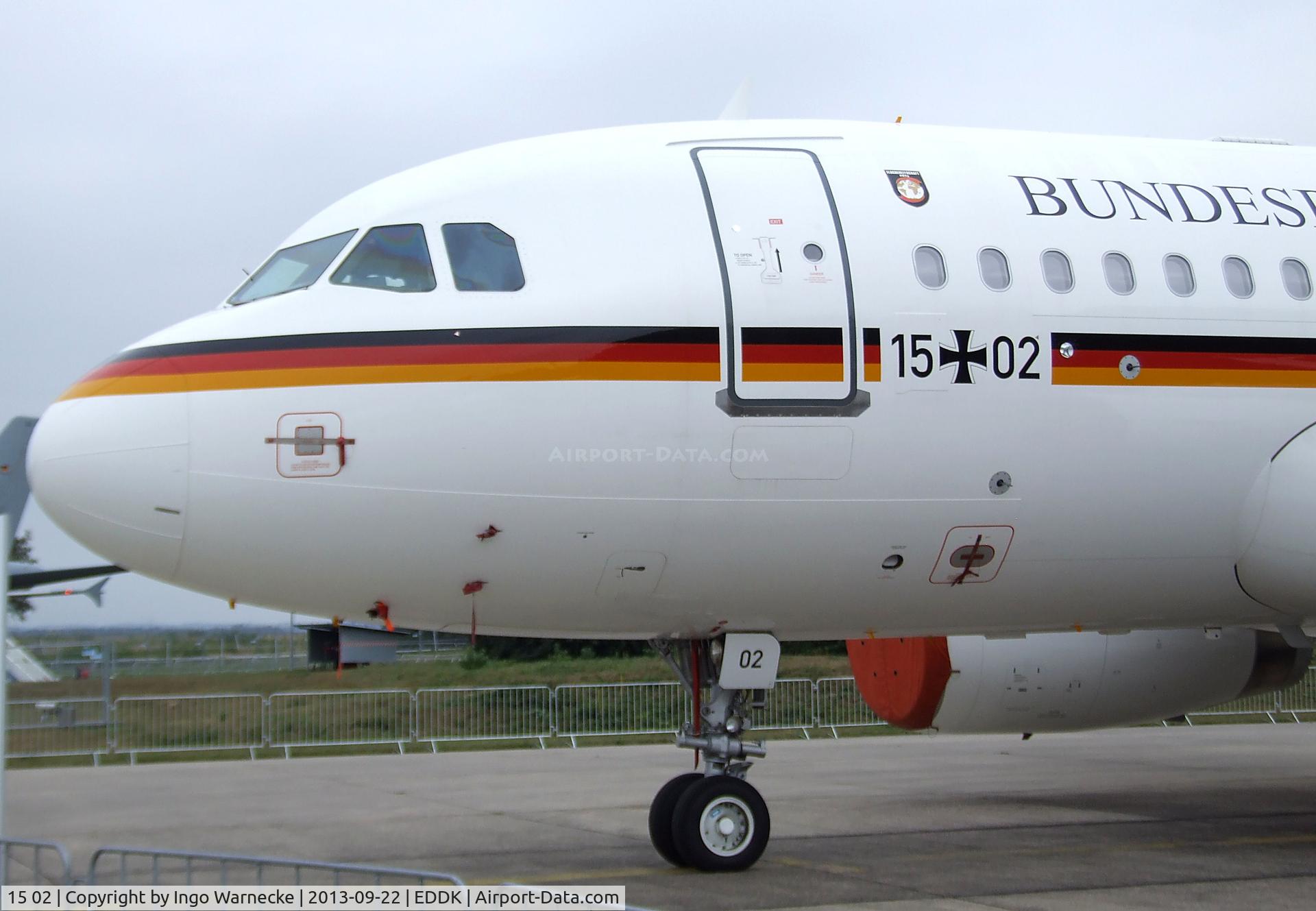15 02, 2009 Airbus ACJ319 (A319-133/CJ) C/N 4060, Airbus A319-115XCJ of the German Air Force VIP-Wing (Flugbereitschaft) at the DLR 2013 air and space day on the side of Cologne airport