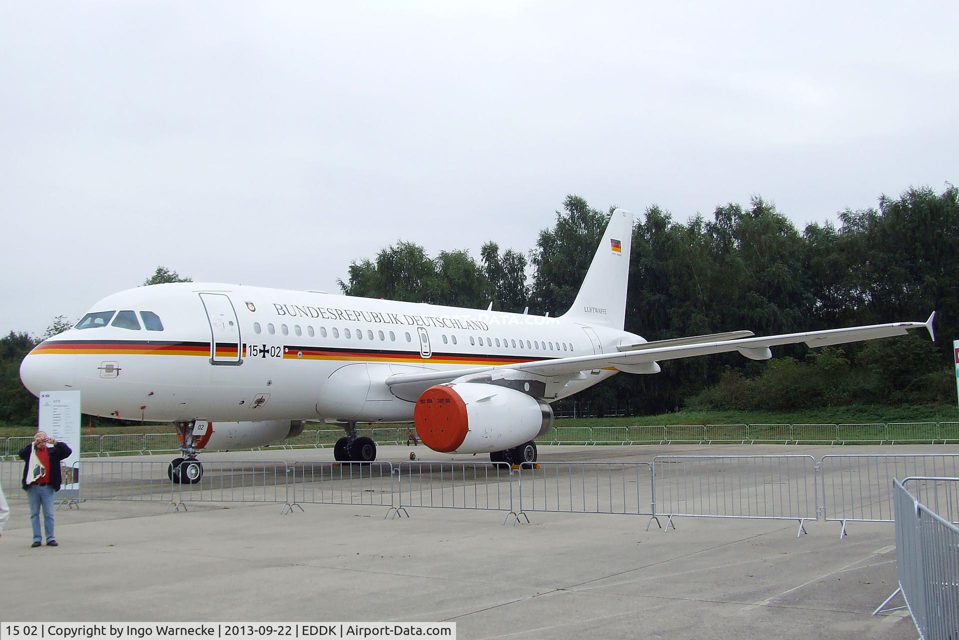 15 02, 2009 Airbus ACJ319 (A319-133/CJ) C/N 4060, Airbus A319-115XCJ of the German Air Force VIP-Wing (Flugbereitschaft) at the DLR 2013 air and space day on the side of Cologne airport