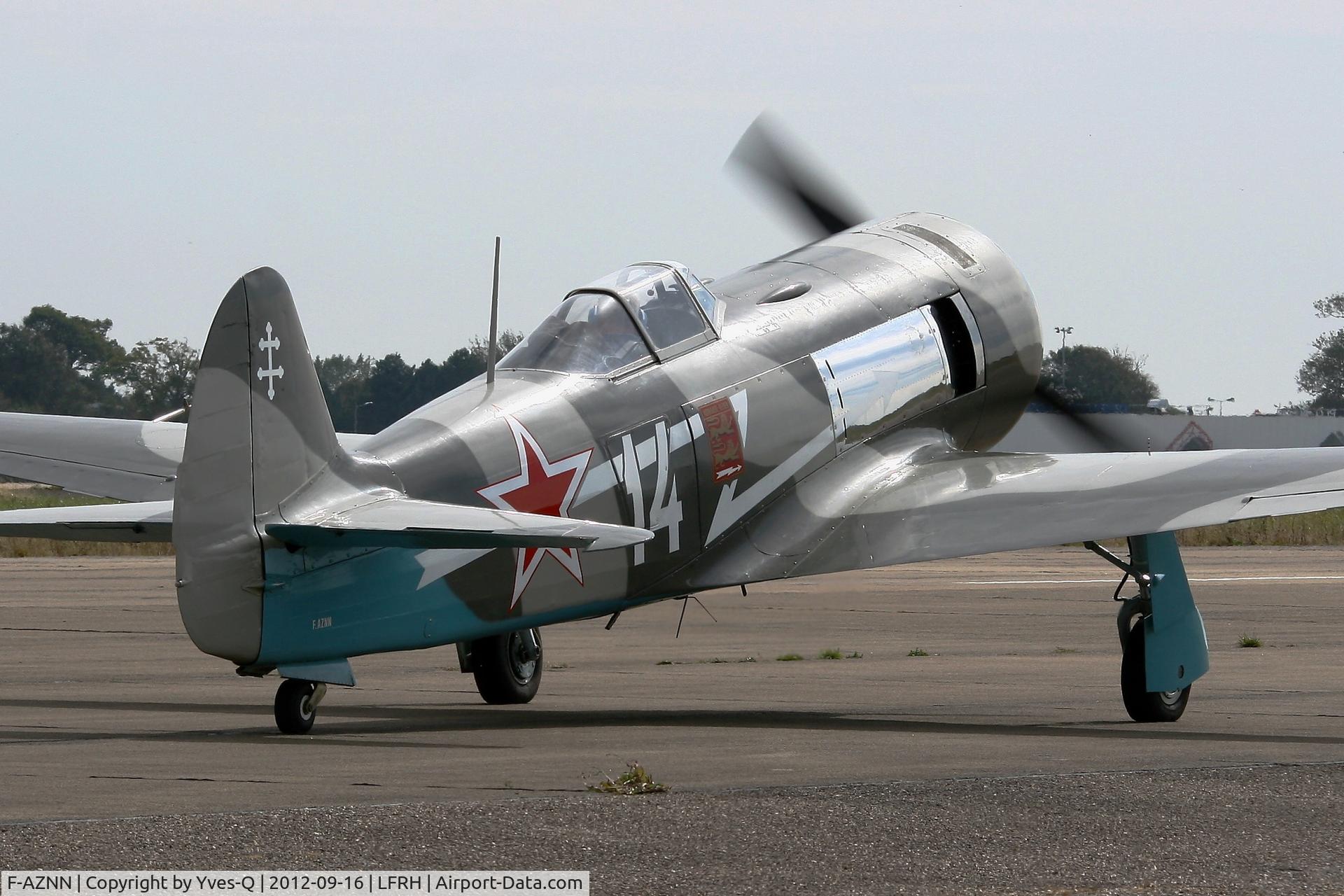 F-AZNN, Yakovlev Yak-11 C/N 25 III/05, Yakovlev Yak-11,  Lann Bihoué Naval Air Base (LFRH - LRT)