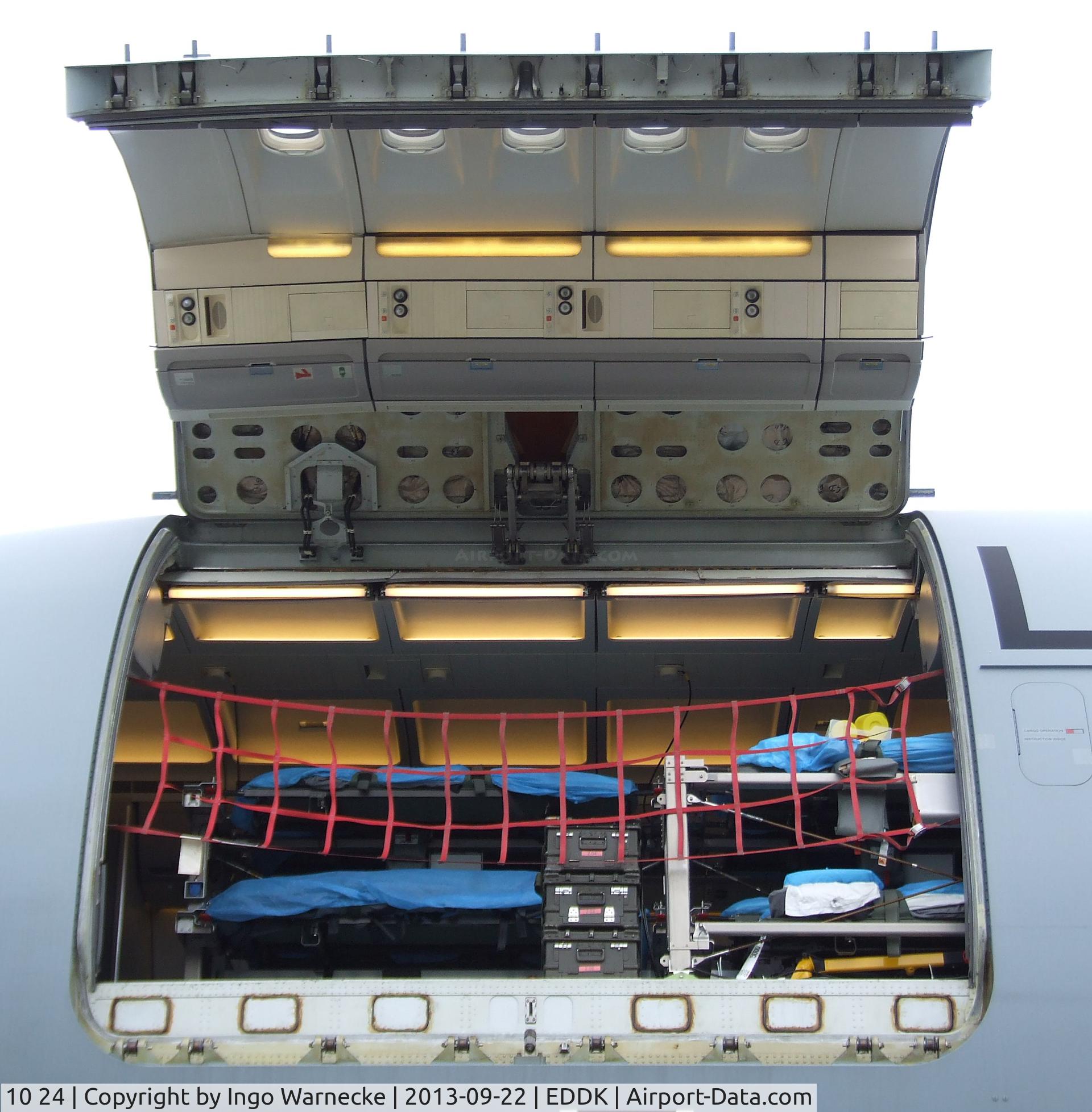 10 24, 1987 Airbus A310-304/MRT C/N 434, Airbus A310-304 of the German Air Force VIP-Wing (Flugbereitschaft) at the DLR 2013 air and space day on the side of Cologne airport  #i