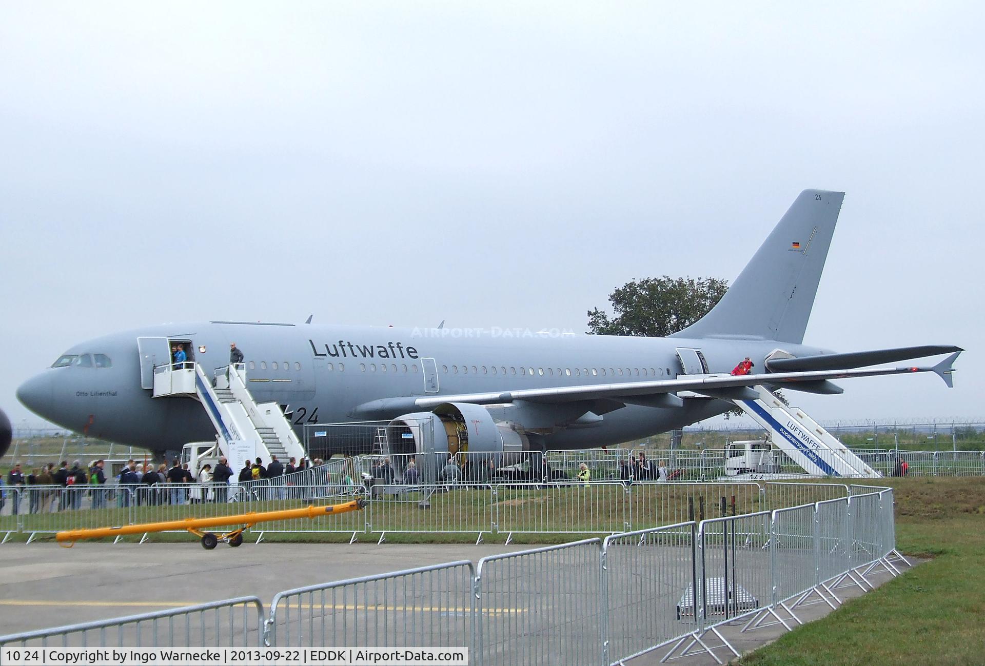 10 24, 1987 Airbus A310-304/MRT C/N 434, Airbus A310-304 of the German Air Force VIP-Wing (Flugbereitschaft) at the DLR 2013 air and space day on the side of Cologne airport
