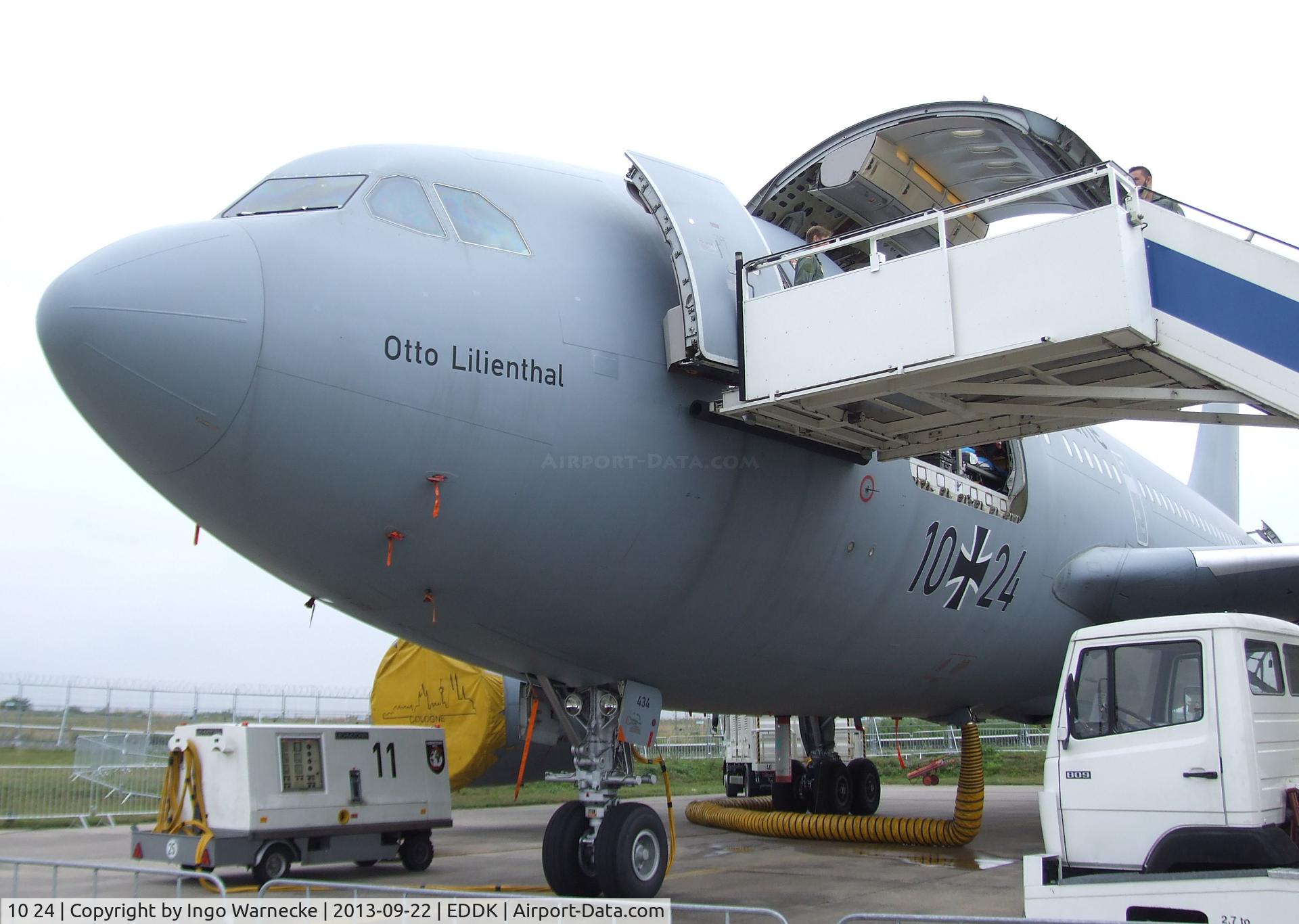 10 24, 1987 Airbus A310-304/MRT C/N 434, Airbus A310-304 of the German Air Force VIP-Wing (Flugbereitschaft) at the DLR 2013 air and space day on the side of Cologne airport