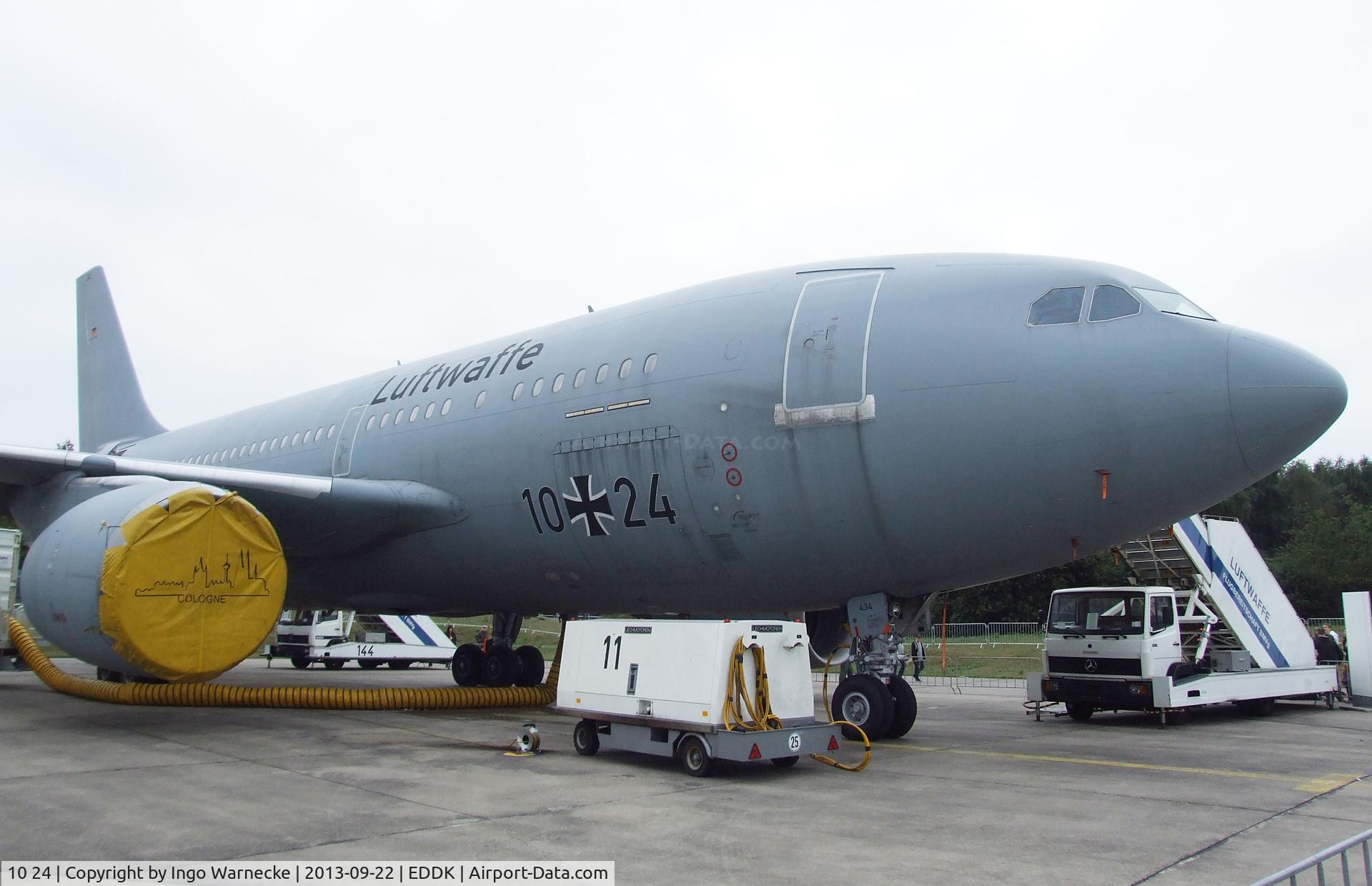 10 24, 1987 Airbus A310-304/MRT C/N 434, Airbus A310-304 of the German Air Force VIP-Wing (Flugbereitschaft) at the DLR 2013 air and space day on the side of Cologne airport