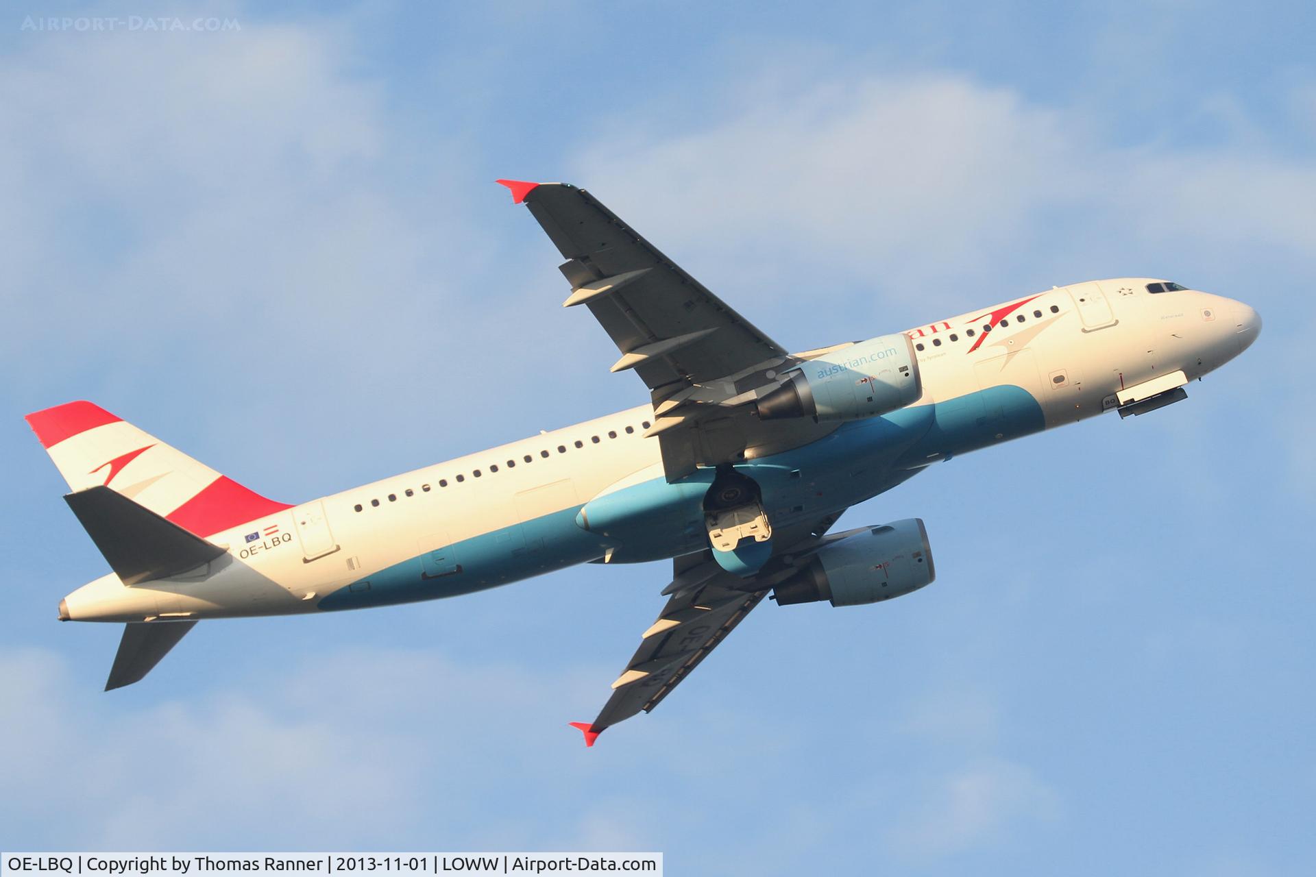 OE-LBQ, 1999 Airbus A320-214 C/N 1137, Austrian A320