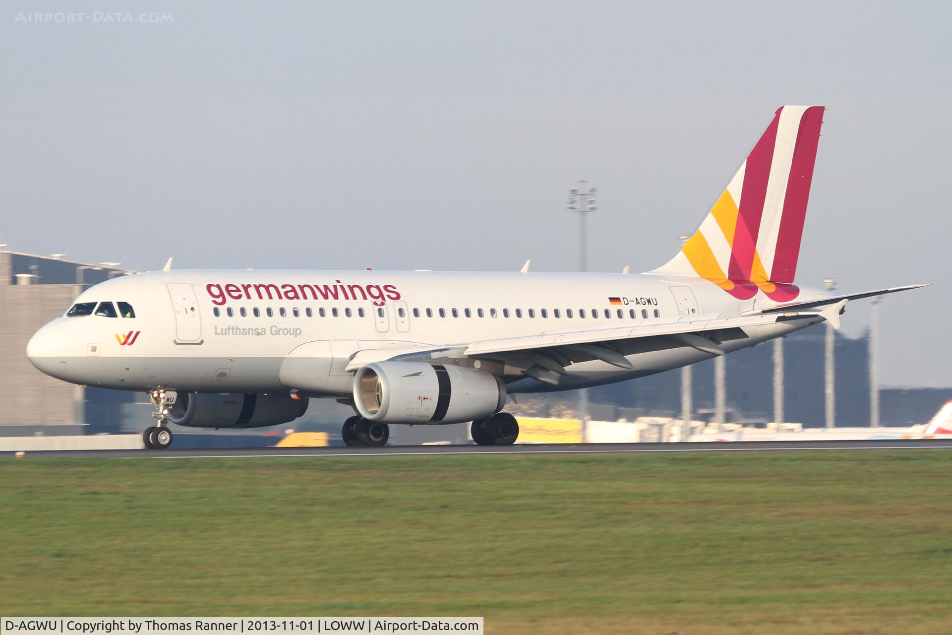 D-AGWU, 2013 Airbus A319-132 C/N 5457, Germanwings A319