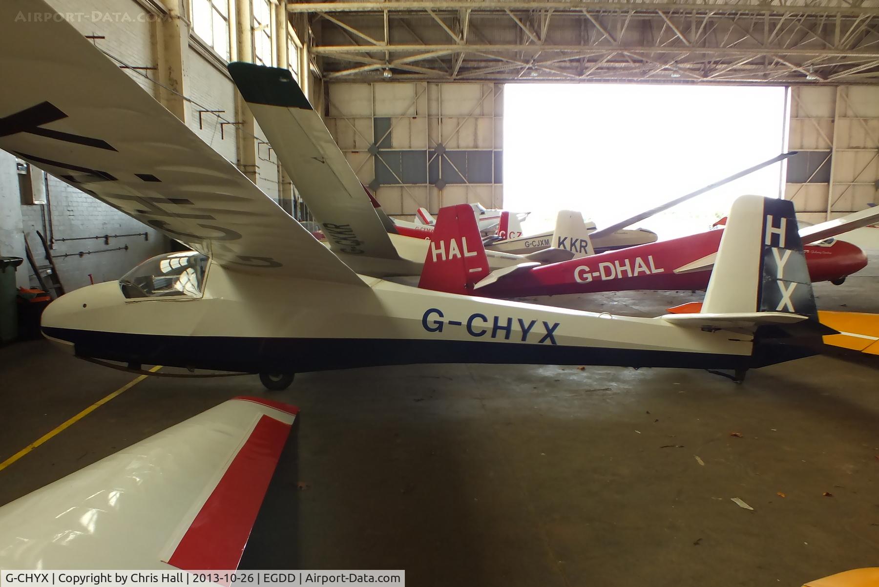G-CHYX, 1960 Schleicher K-8B C/N 686, Oxford University Gliding Club