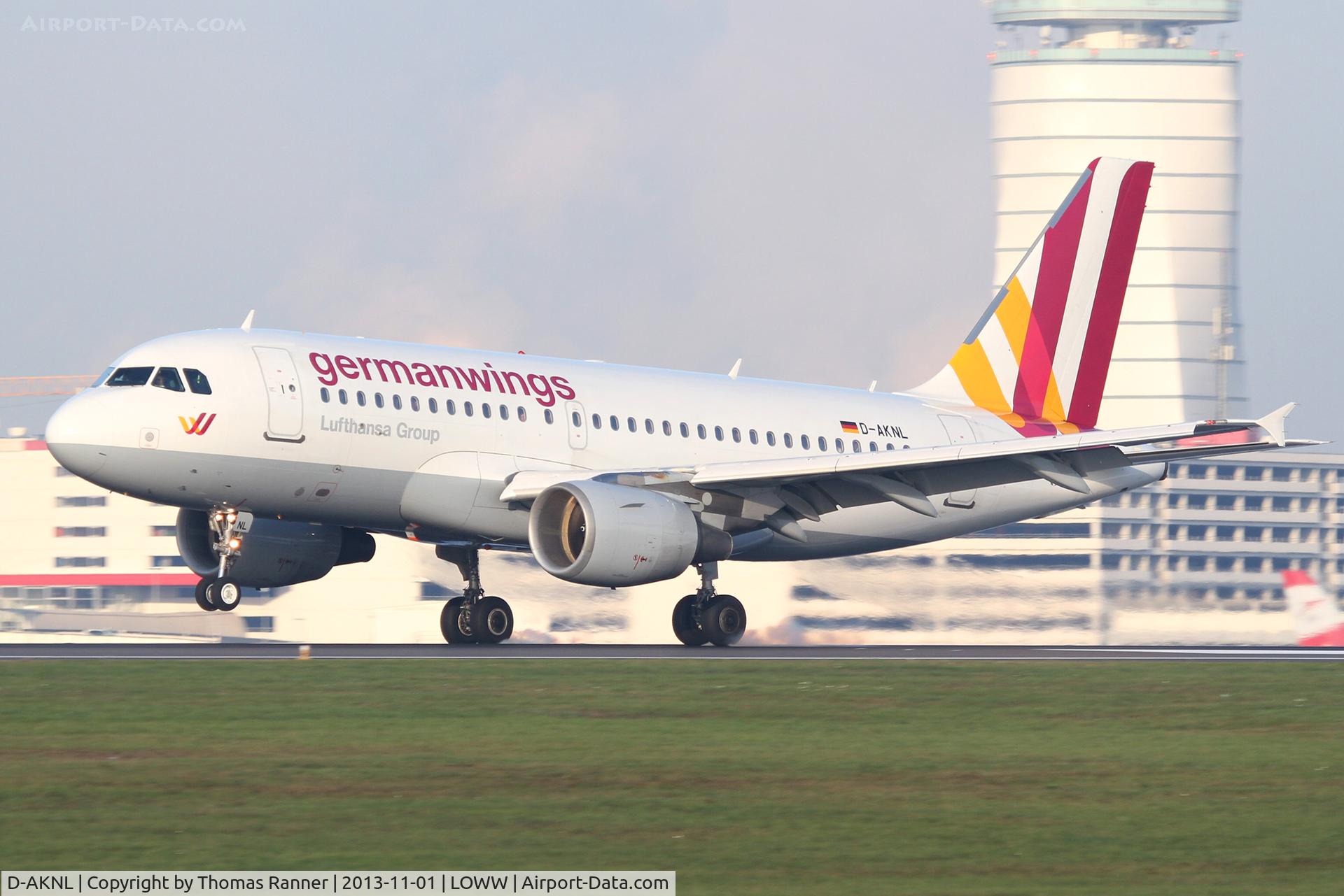 D-AKNL, 1999 Airbus A319-112 C/N 1084, Germanwings A319