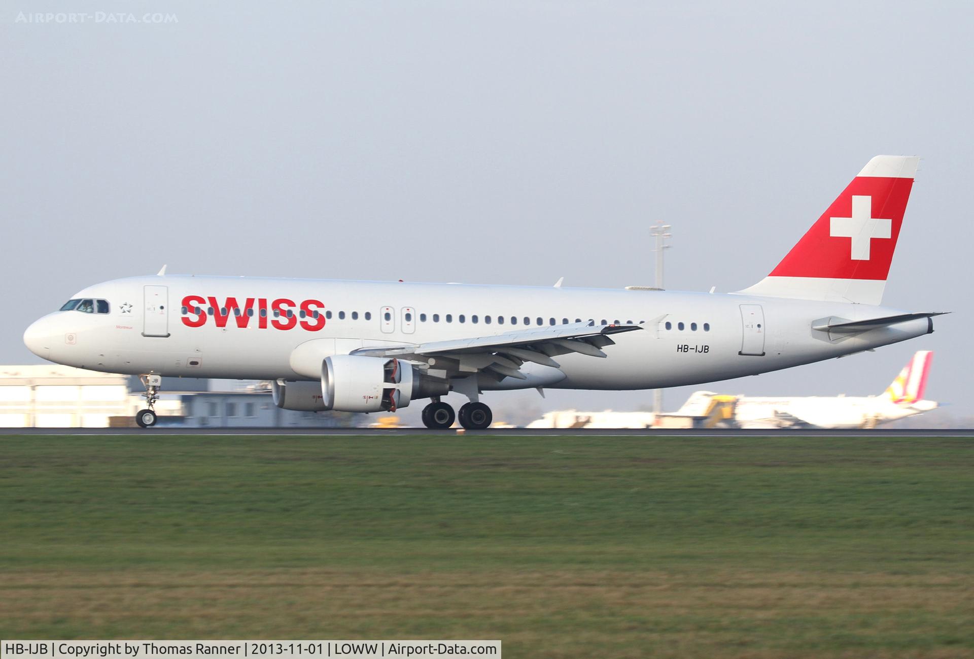 HB-IJB, 1995 Airbus A320-214 C/N 545, Swiss A320
