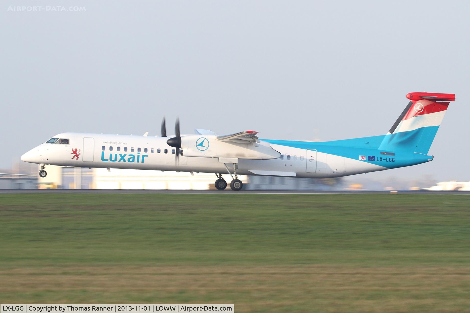 LX-LGG, 2012 Bombardier DHC-8-402Q Dash 8 Dash 8 C/N 4418, Luxair DHC8