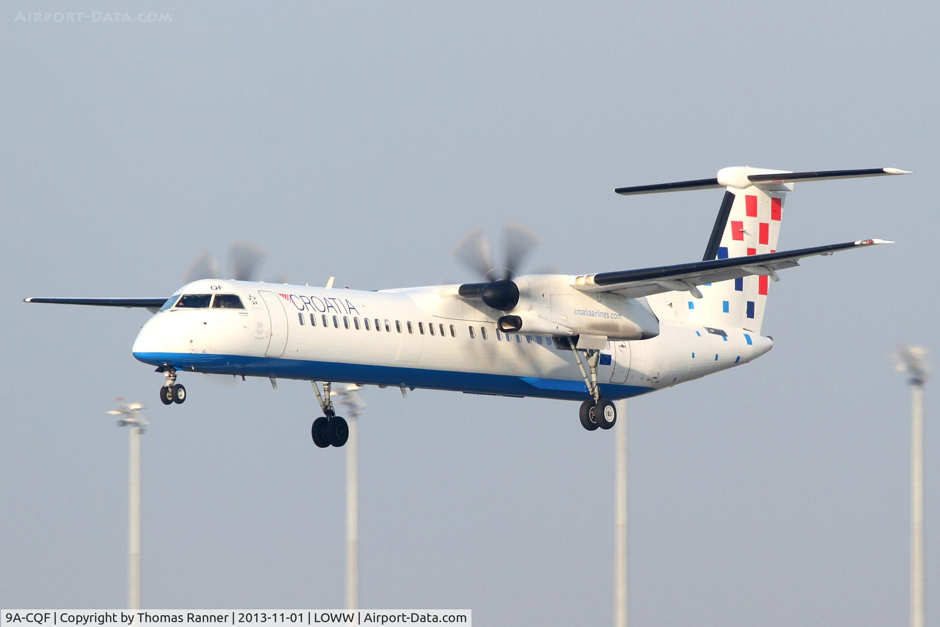 9A-CQF, 2010 De Havilland Canada DHC-8-402Q Dash 8 C/N 4301, Croatia DHC8