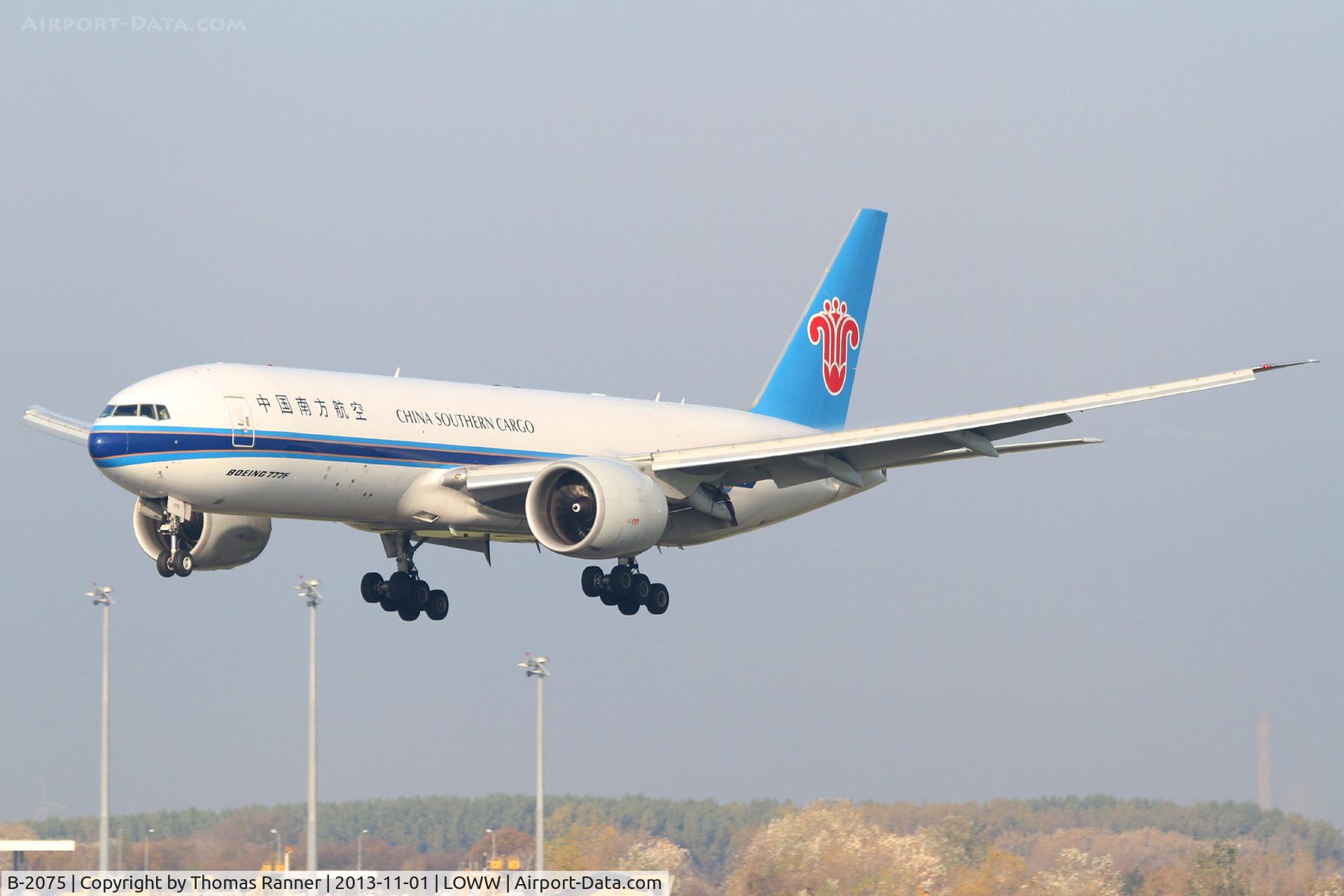 B-2075, 2009 Boeing 777-F1B C/N 37312, China Southern B777