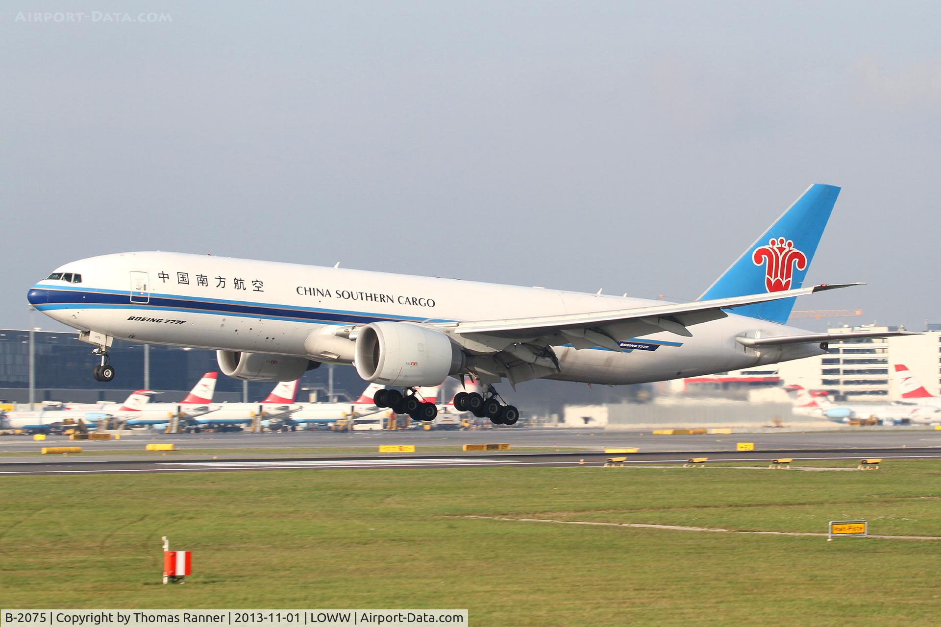 B-2075, 2009 Boeing 777-F1B C/N 37312, China Southern B777